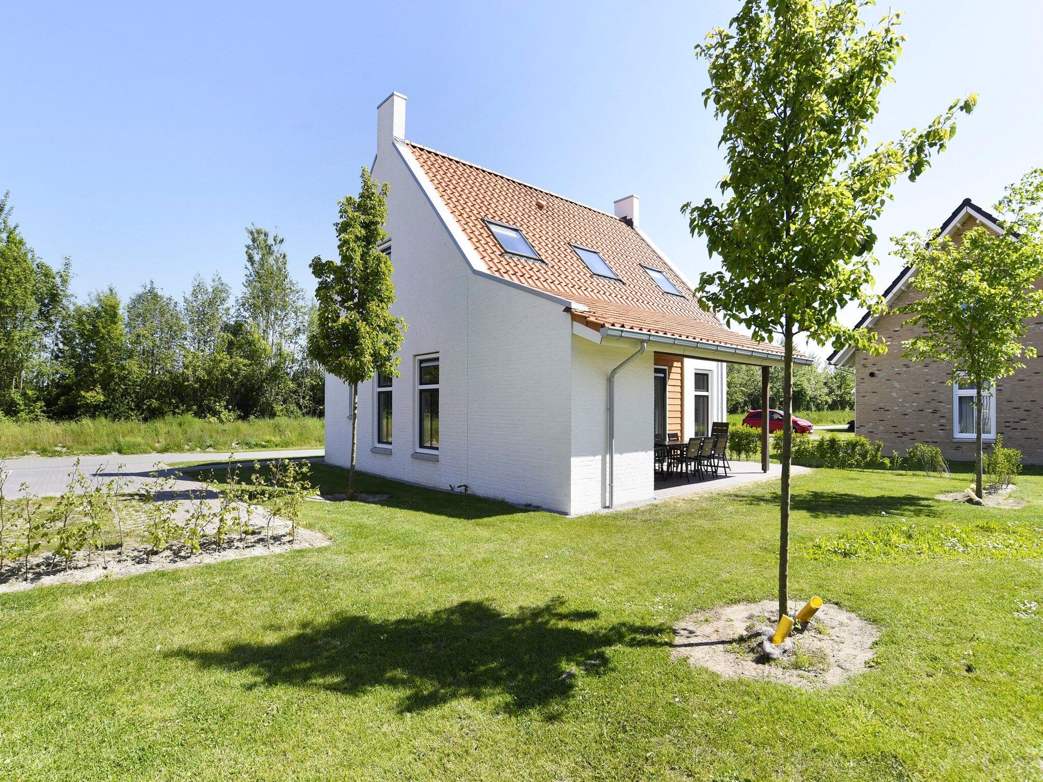 De buitenkant van Strand Resort Nieuwvliet-Bad 13 in Nieuwvliet