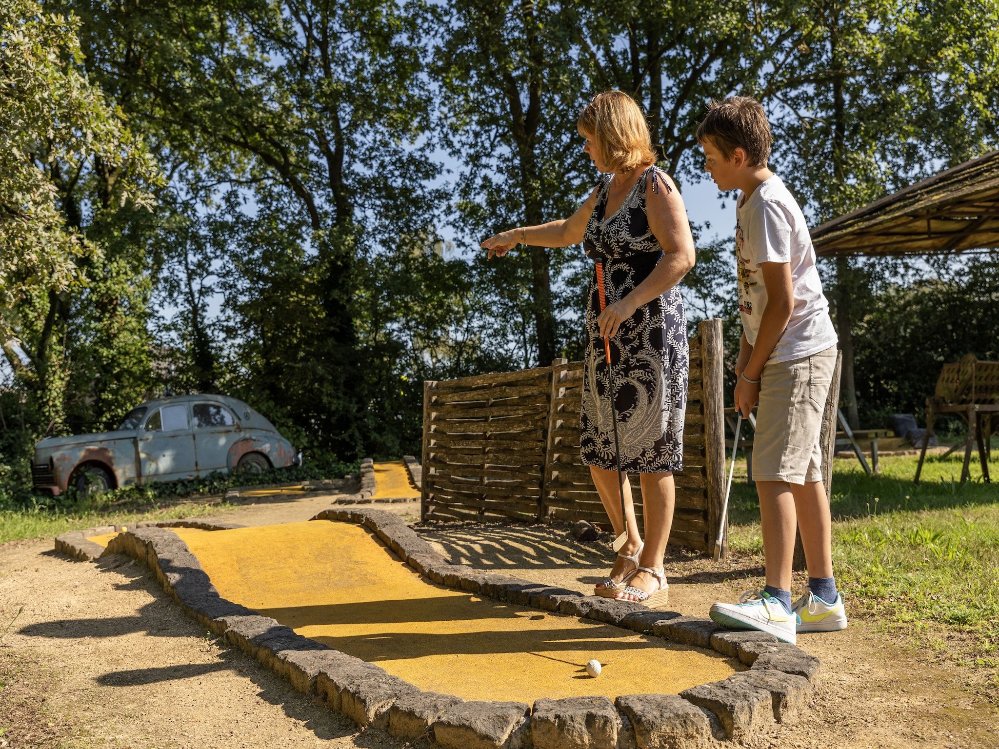 Parkfaciliteiten bij Parc Duc de Brabant 13 in Diessen-Baarschot