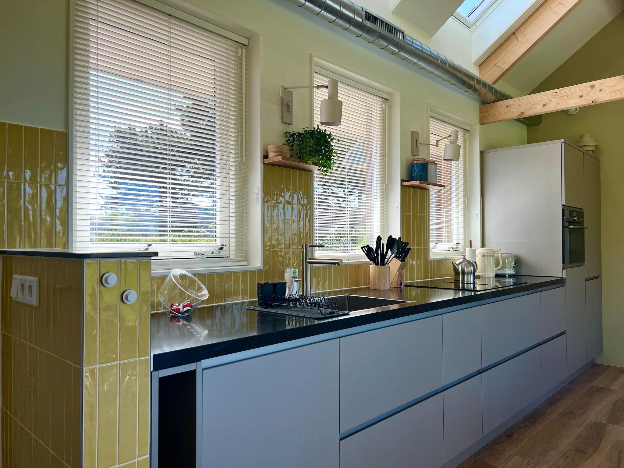 De keuken van 't Veldje in Den Hoorn