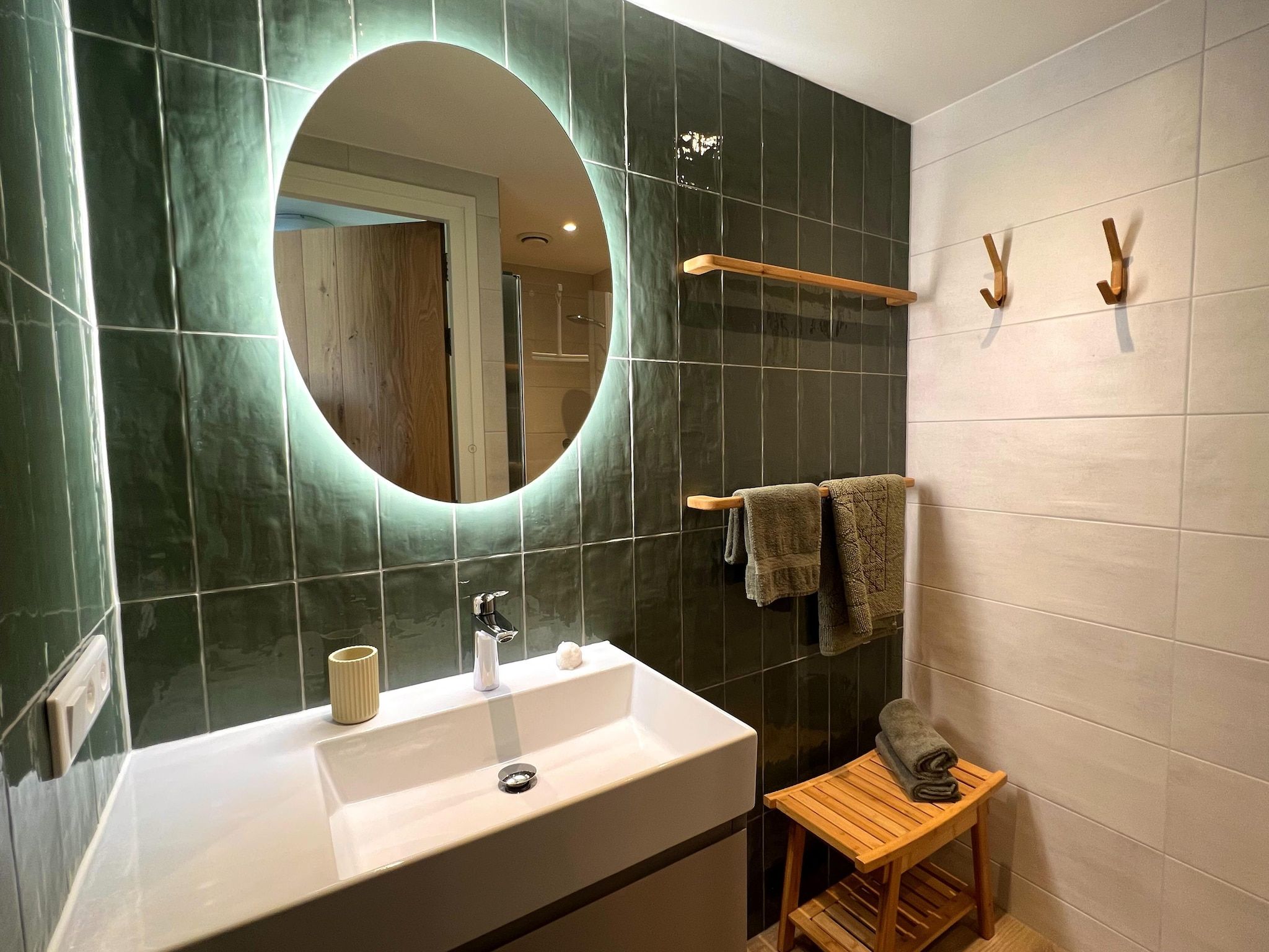 De badkamer van 't Veldje in Den Hoorn
