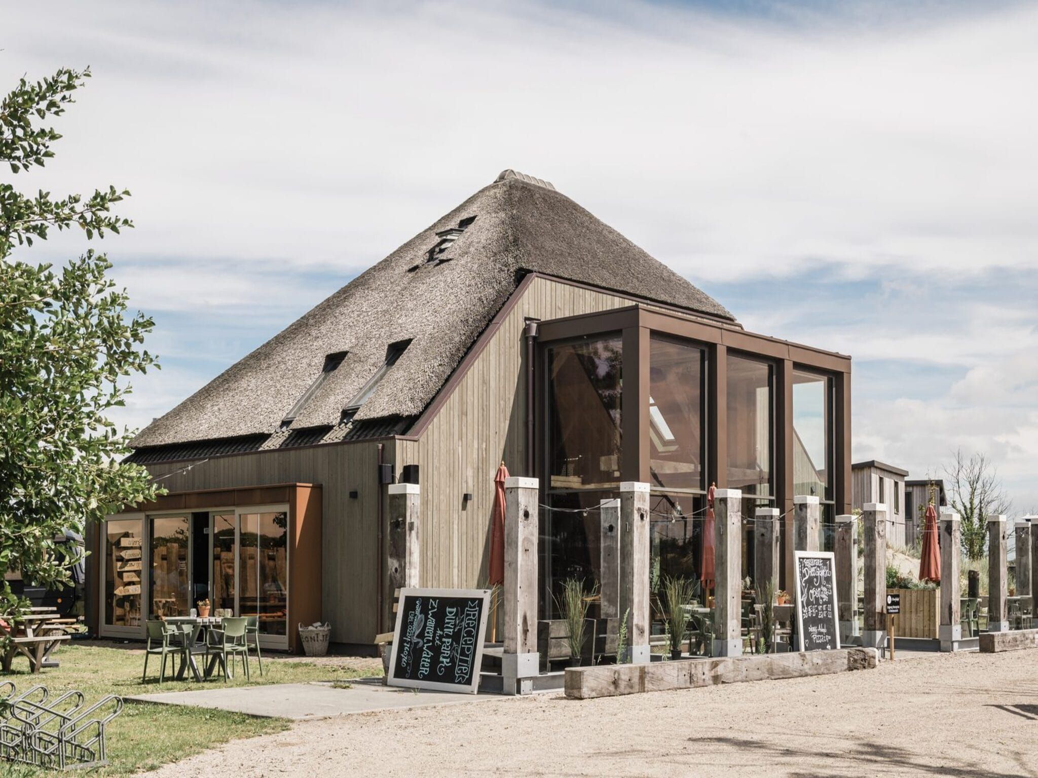 De buitenkant van Reddingshuisje - Duynpark in Callantsoog