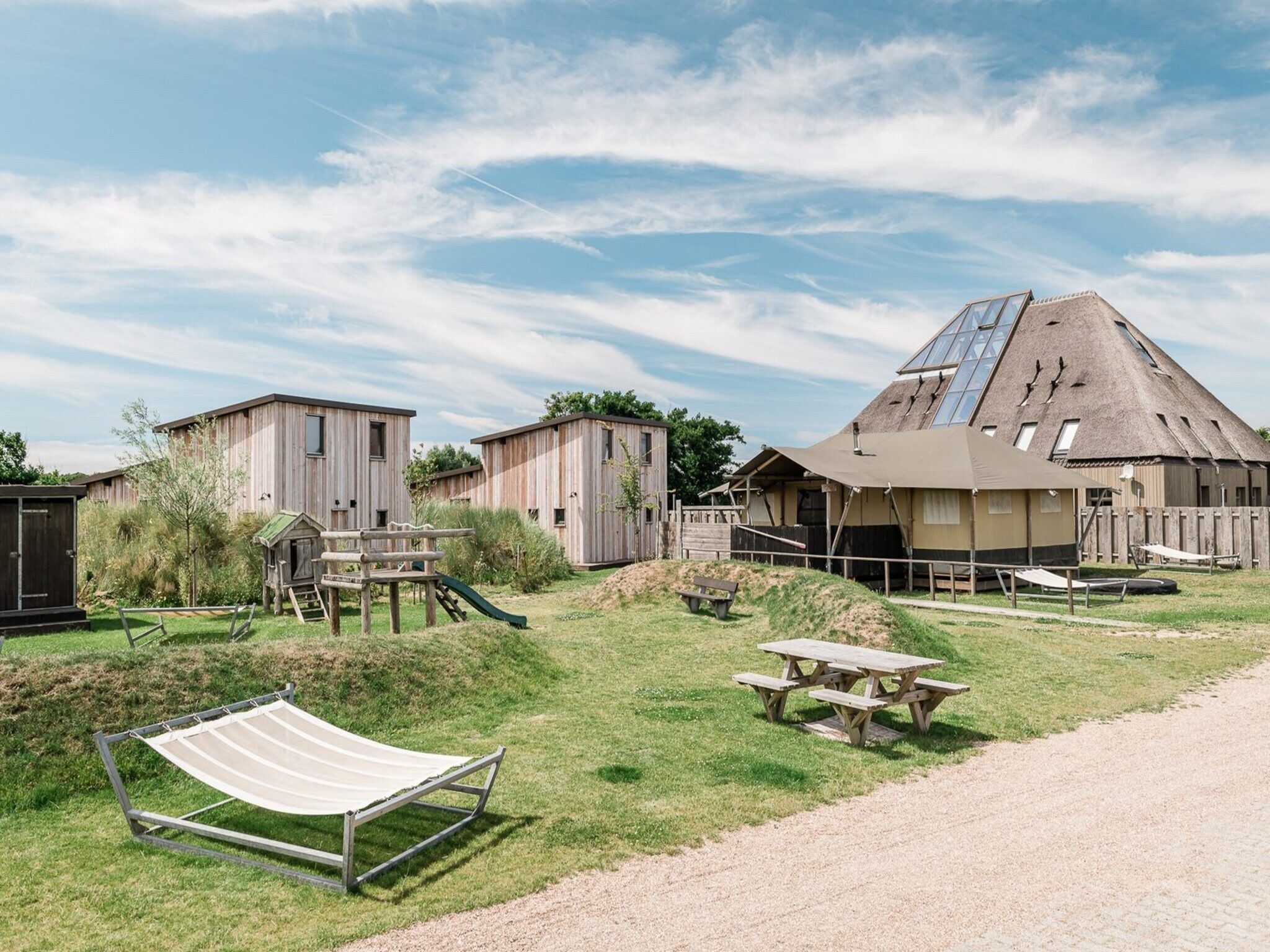 De tuin van Juttershut Duynpark - Callantsoog in Callantsoog