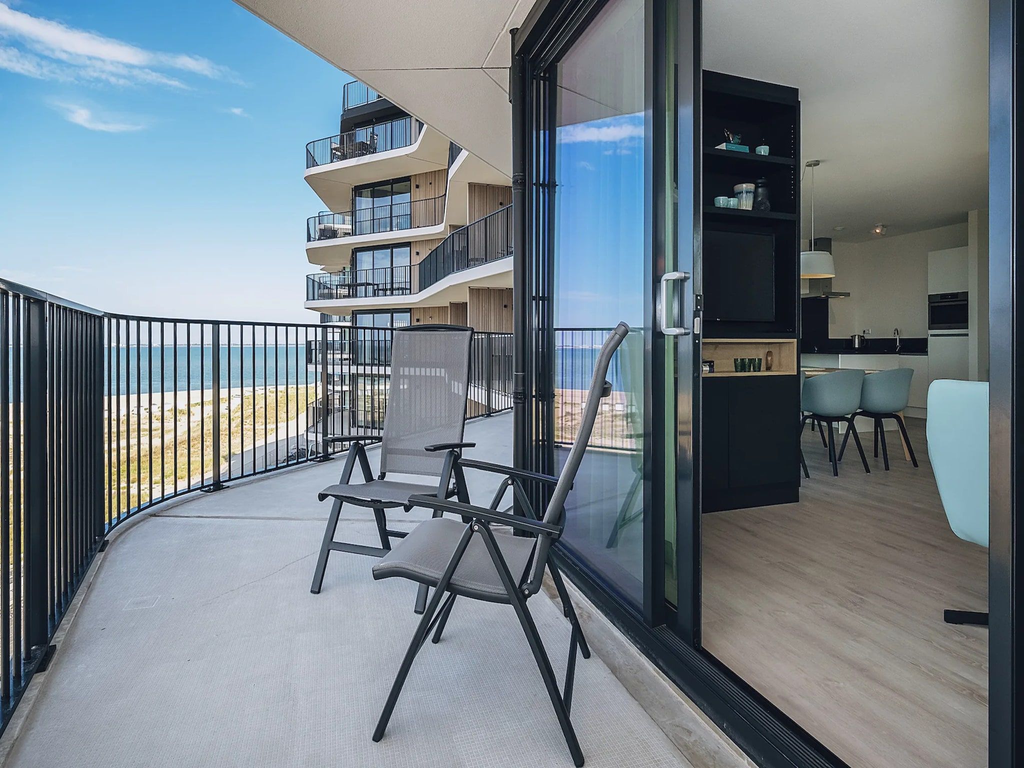De buitenkant van Breskens Apartments & Penthouses 8 in Breskens