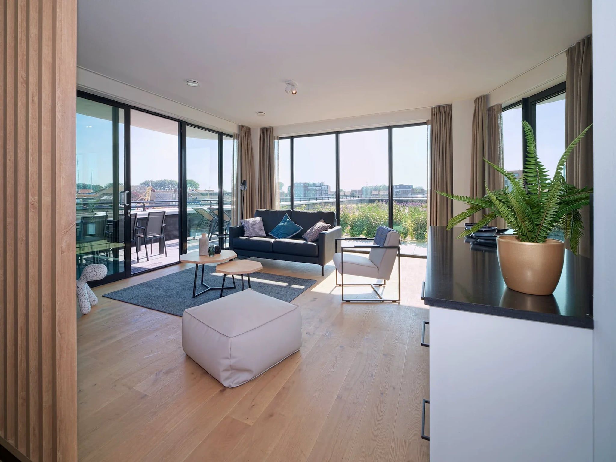 De buitenkant van Breskens Apartments & Penthouses 15 in Breskens
