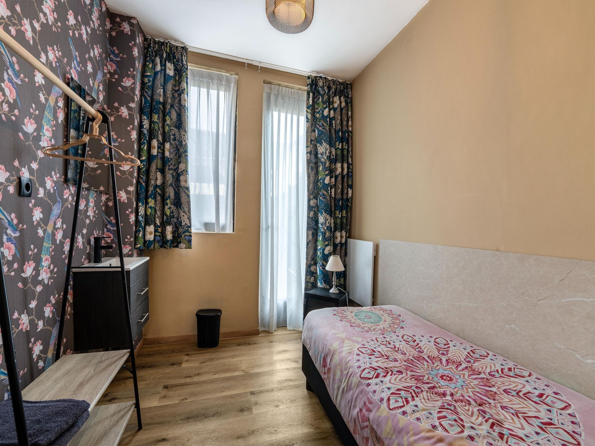 Een slaapkamer van Mergelhuis in Valkenburg