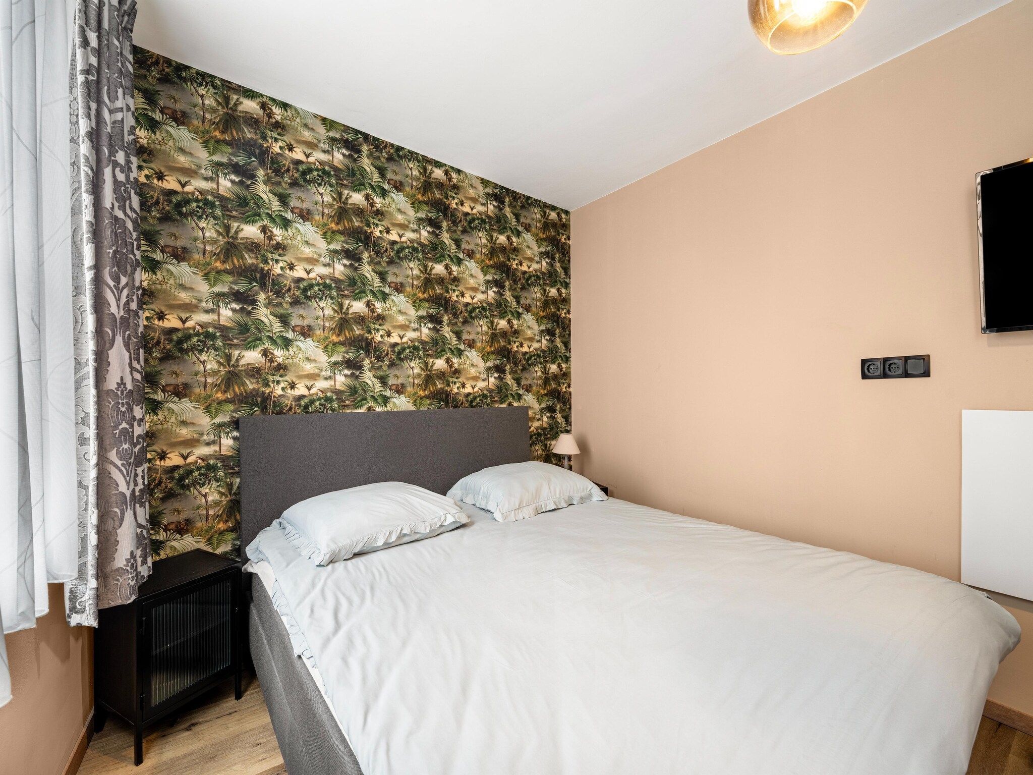 Een slaapkamer van Mergelhuis in Valkenburg