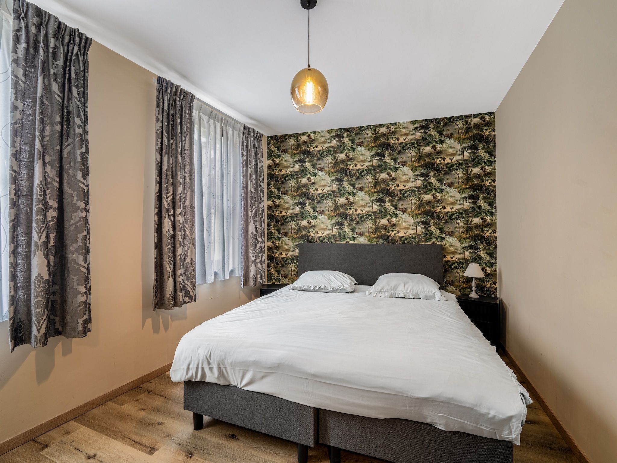 Een slaapkamer van Mergelhuis in Valkenburg