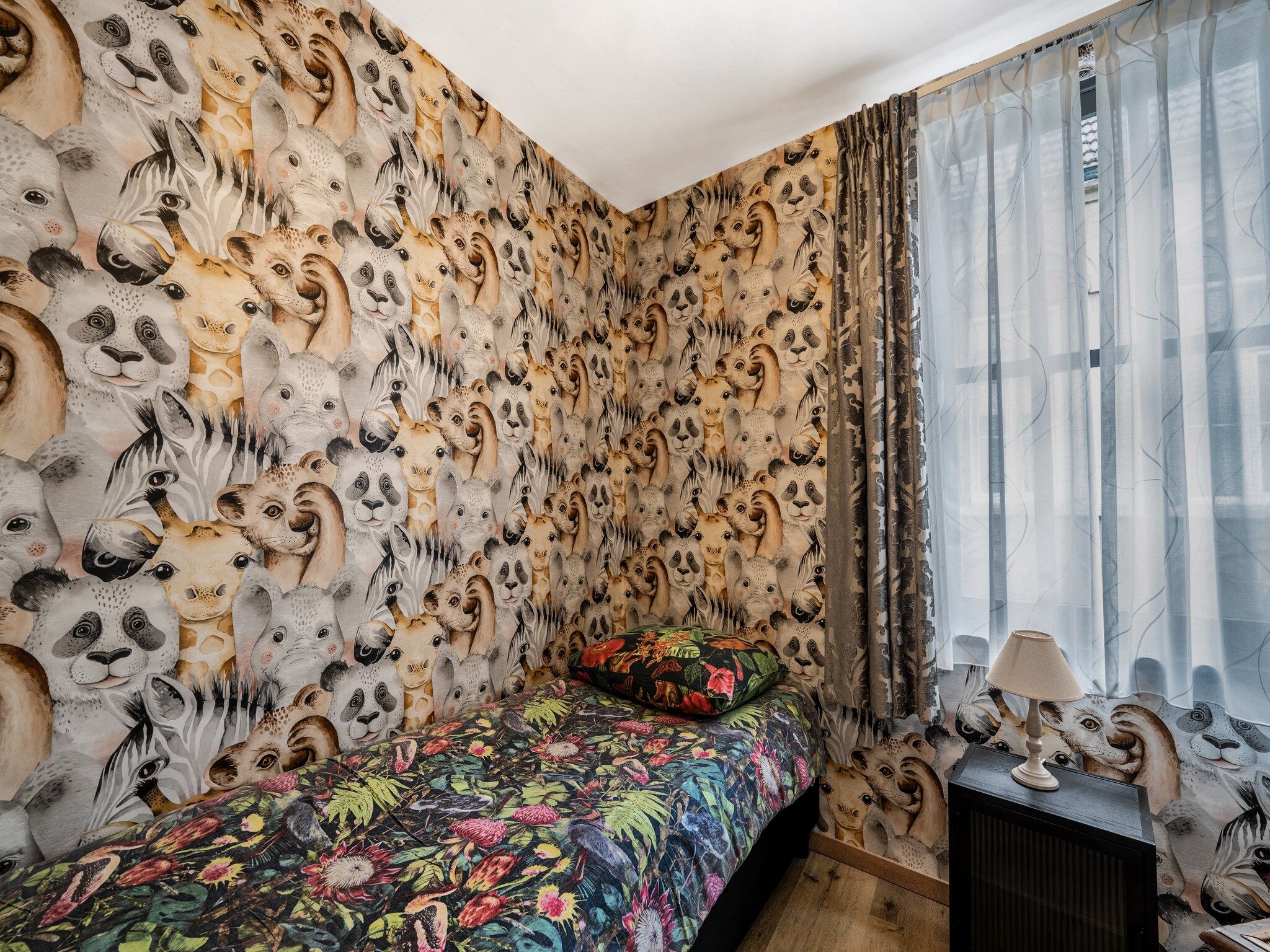 Een slaapkamer van Mergelhuis in Valkenburg