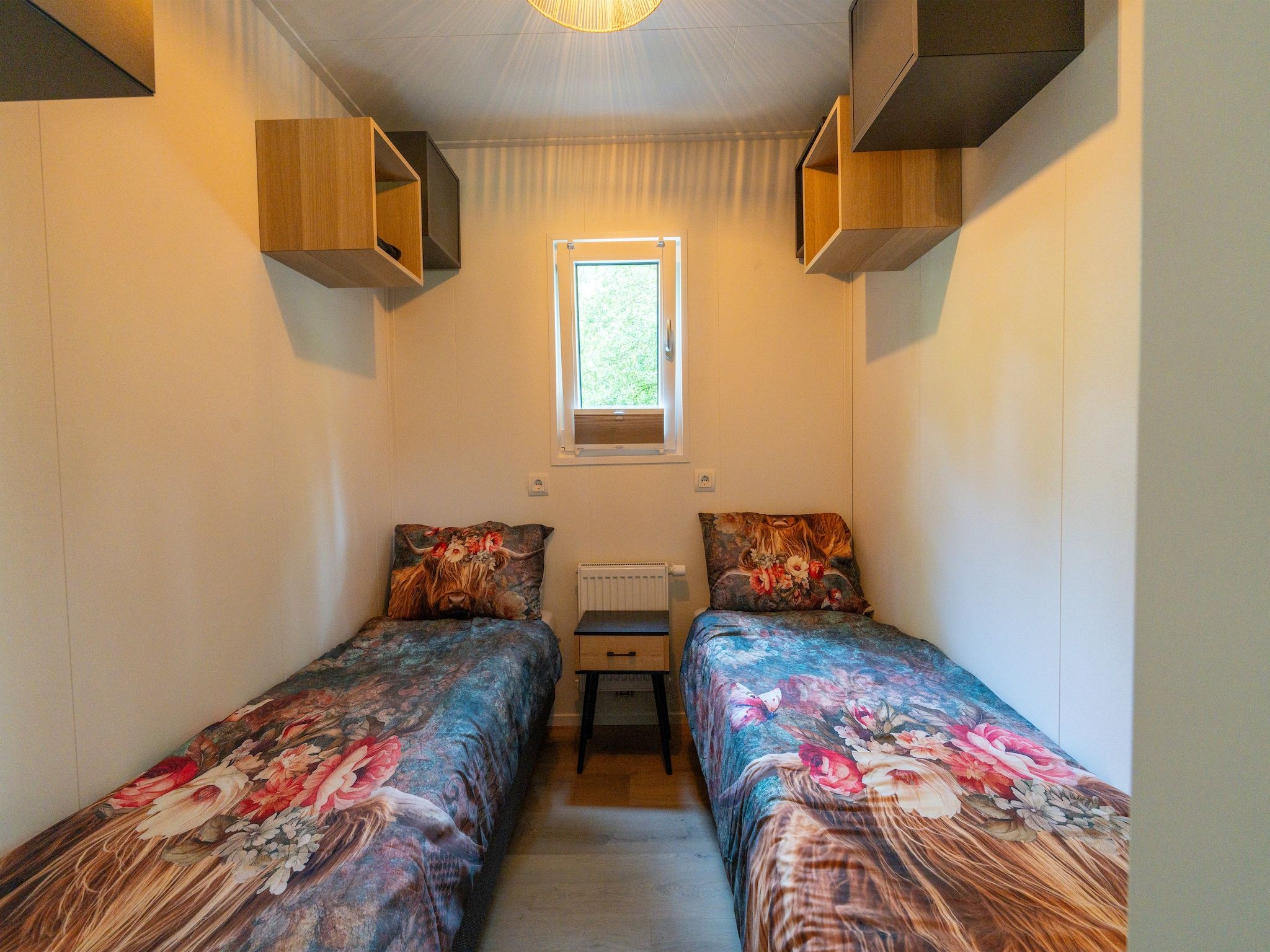 Een slaapkamer van Lodge David in Hattemerbroek