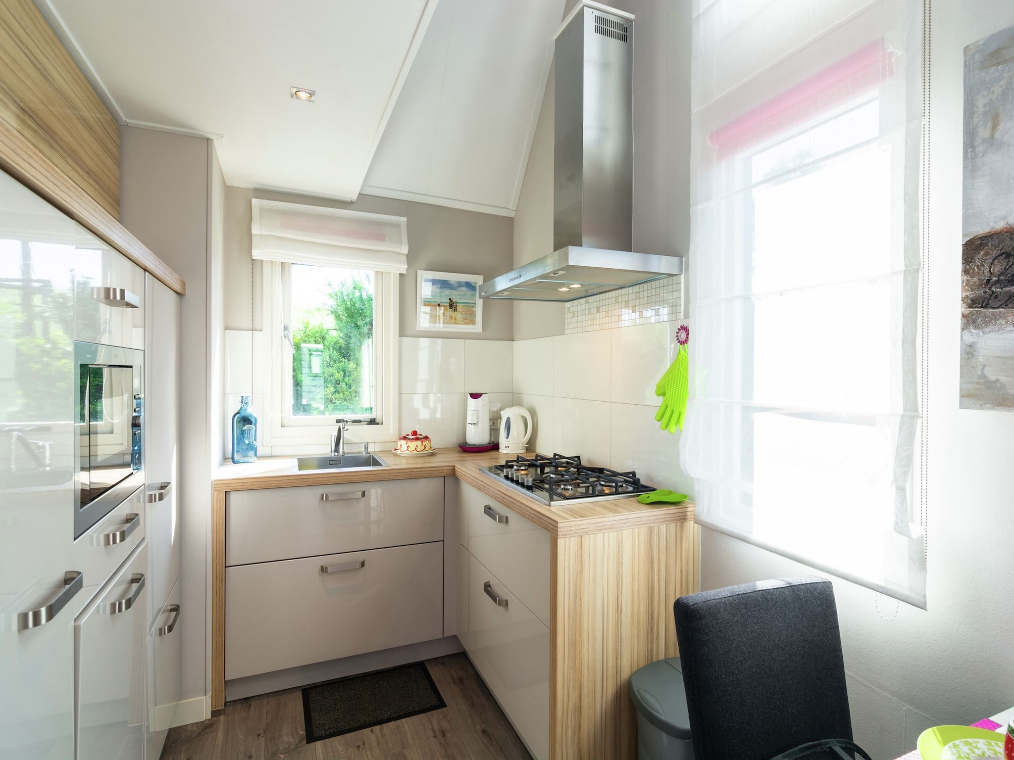 De keuken van Cosy Oosterschelde in Kattendijke