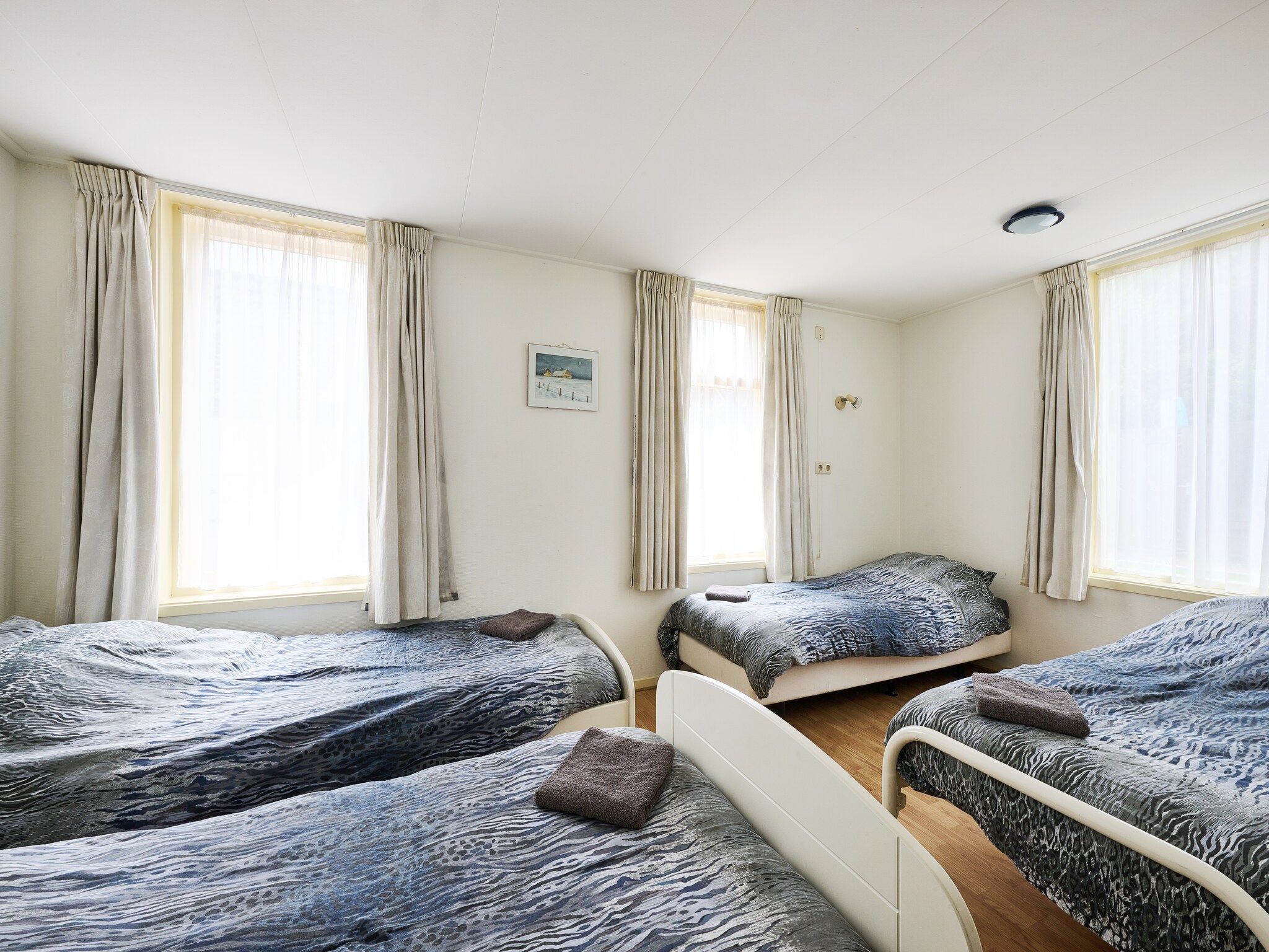 Een slaapkamer van De Ploeg 6P in De Kiel