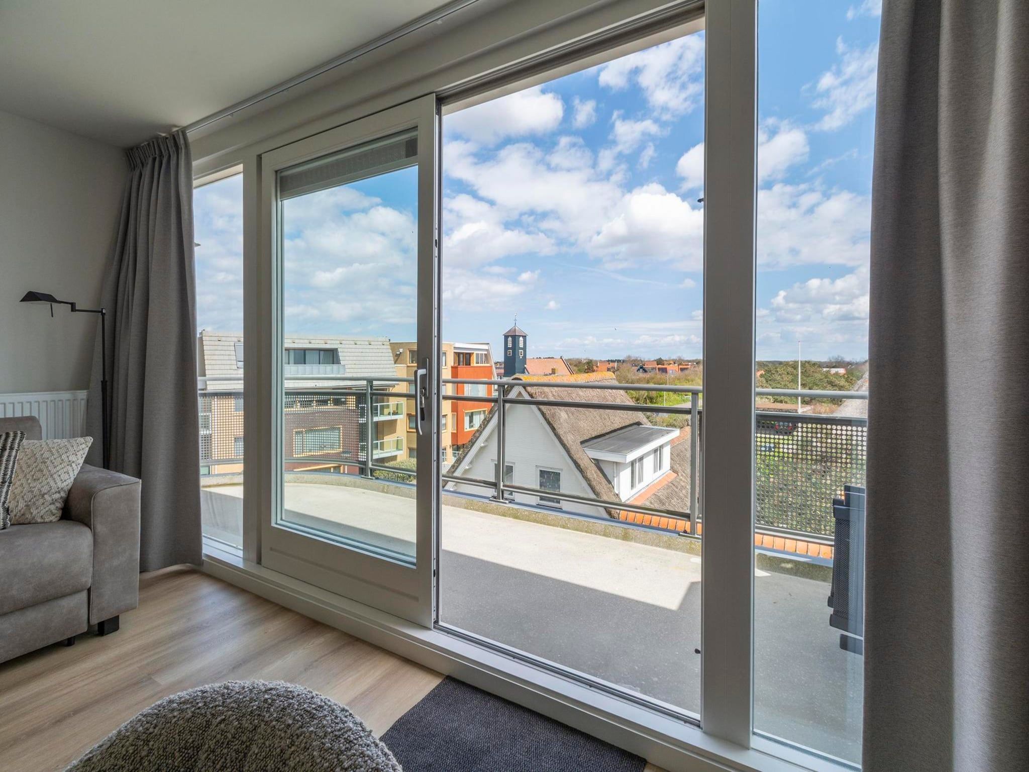 Het uitzicht vanaf Wijde Blick 301 in Callantsoog