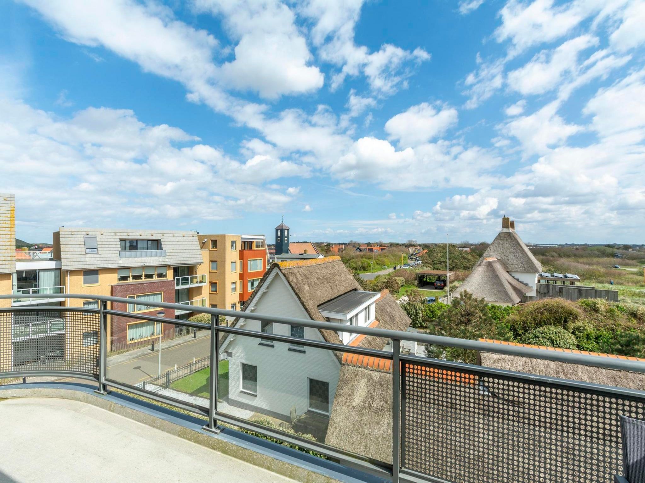 Het uitzicht vanaf Wijde Blick 301 in Callantsoog