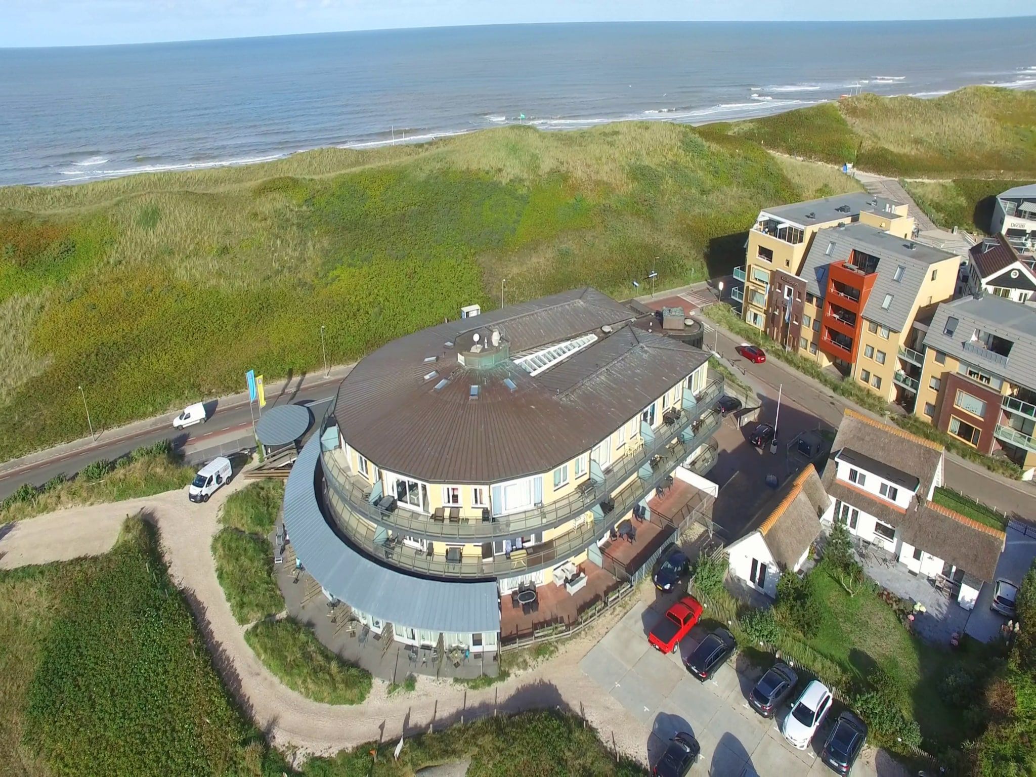De buitenkant van Wijde Blick 301 in Callantsoog