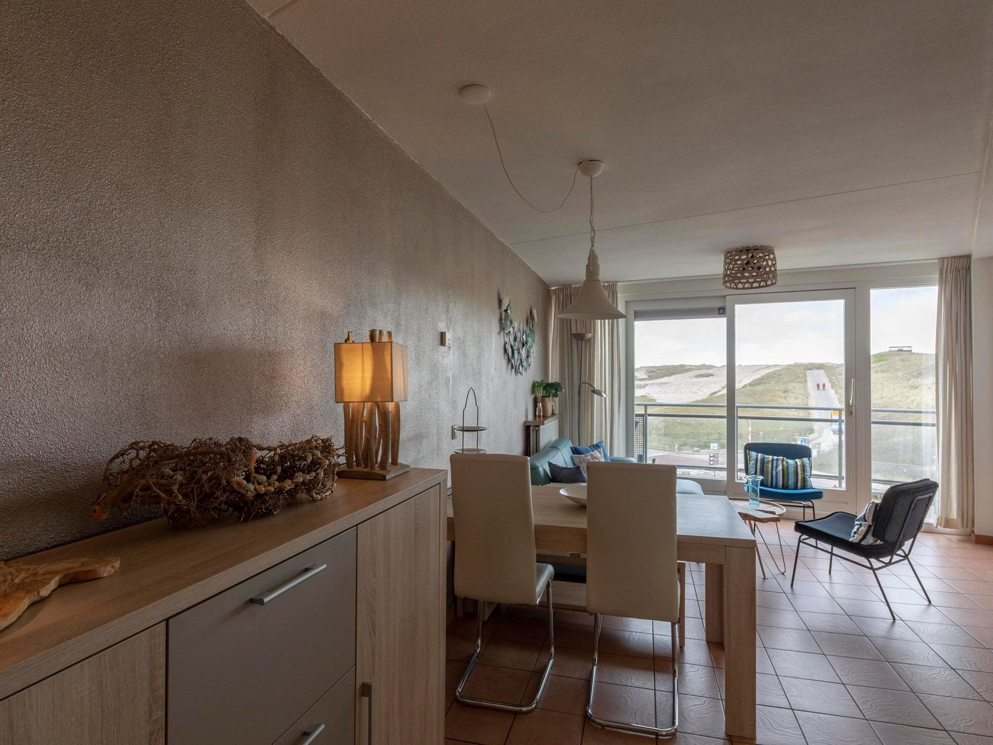 De keuken van Wijde Blick 307 in Callantsoog