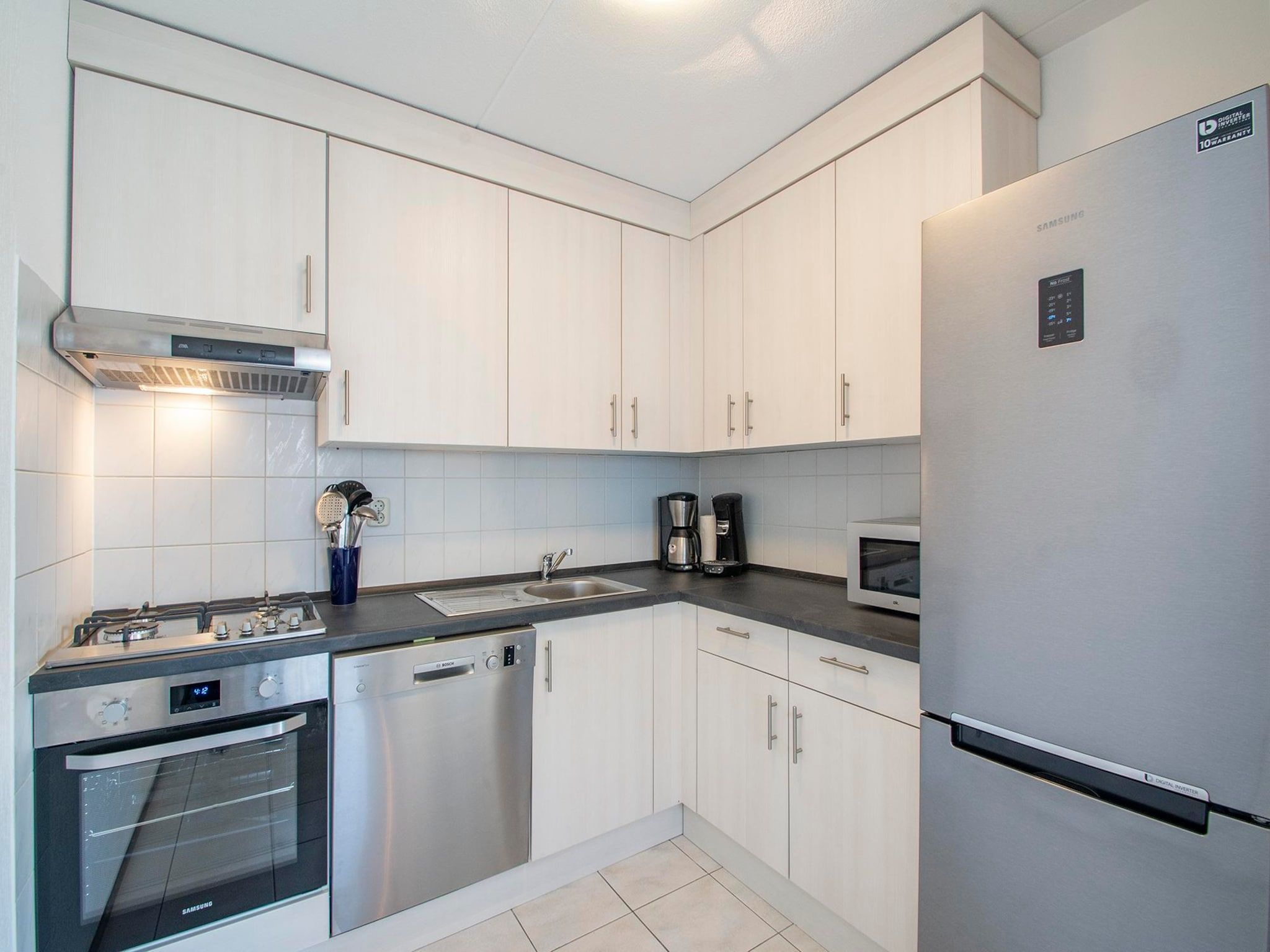 De keuken van Ooghduyne 187 in Julianadorp aan Zee