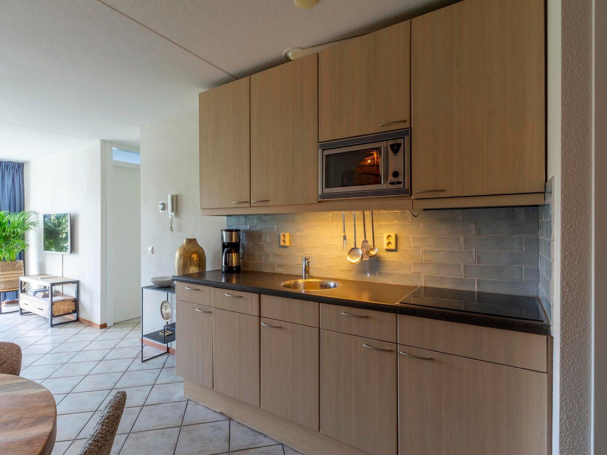 De keuken van Wijde Blick 310 in Callantsoog