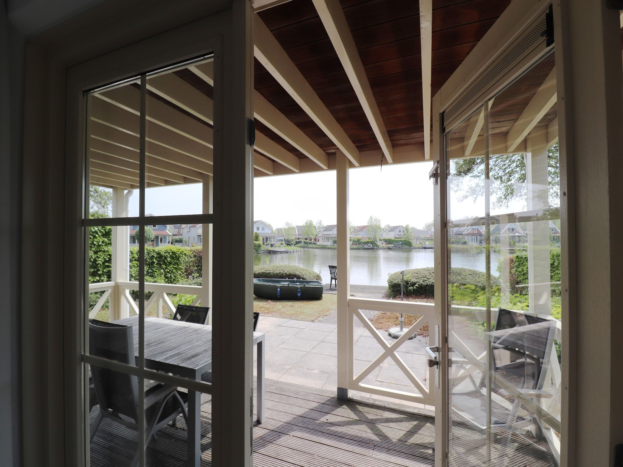 Het uitzicht vanaf Villapark Zuytland Buiten 24 in Simonshaven