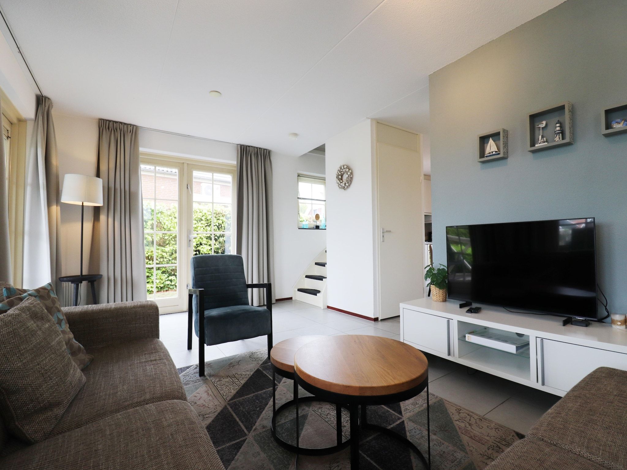 De woonkamer van Villapark Zuytland Buiten 24 in Simonshaven