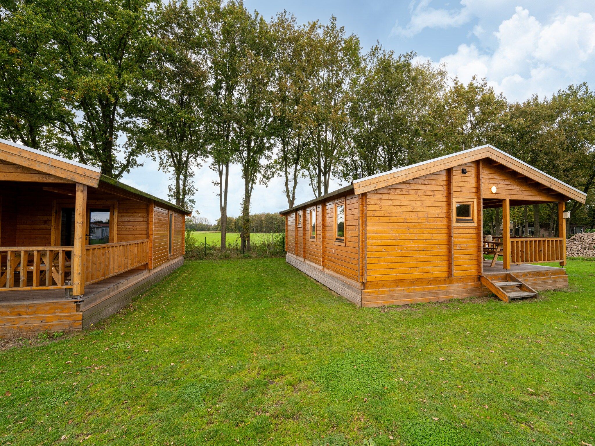 De buitenkant van Chalet Riga in Valkenswaard