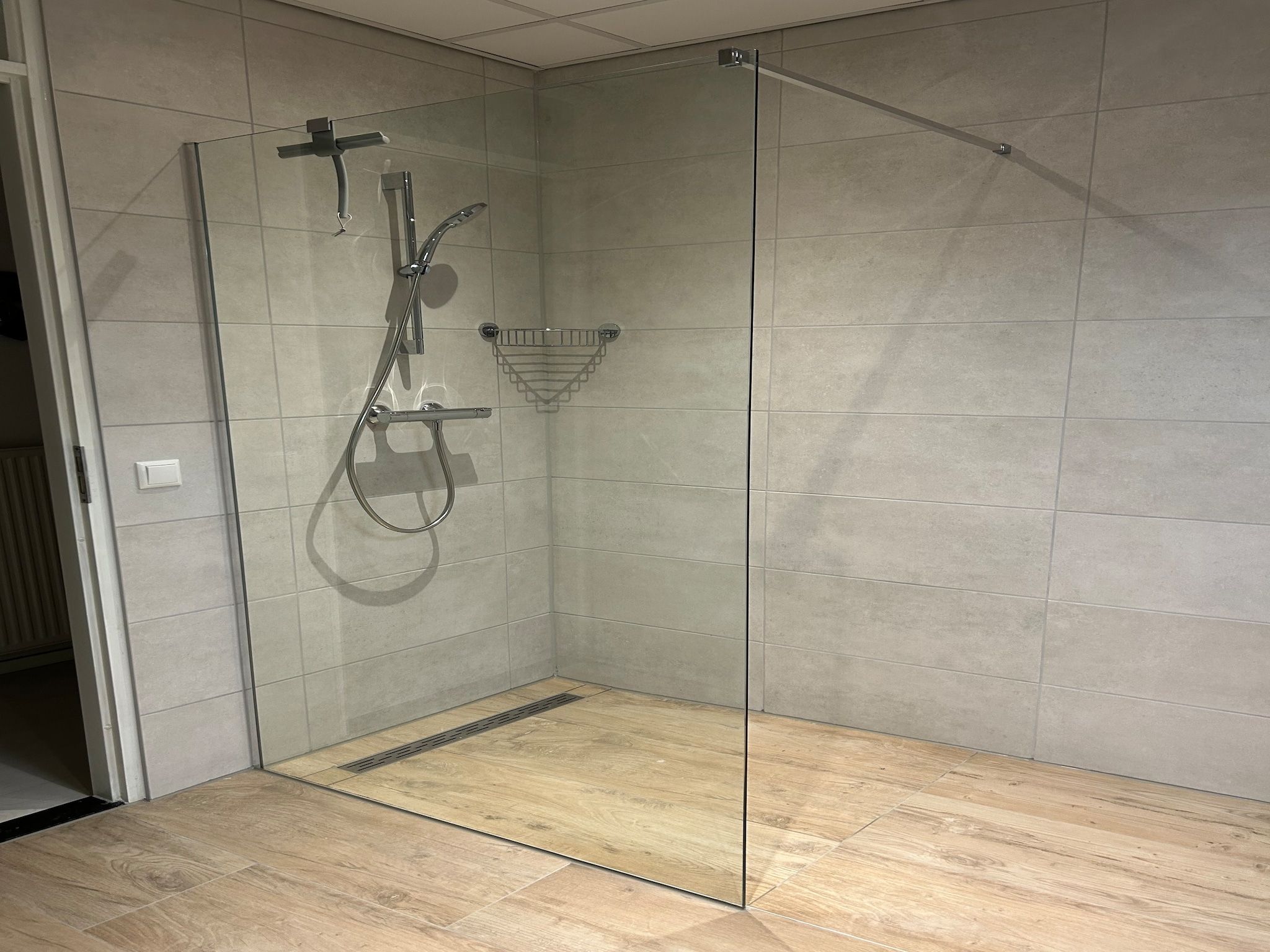 De badkamer van Résidence Juliana 54 in Julianadorp aan Zee