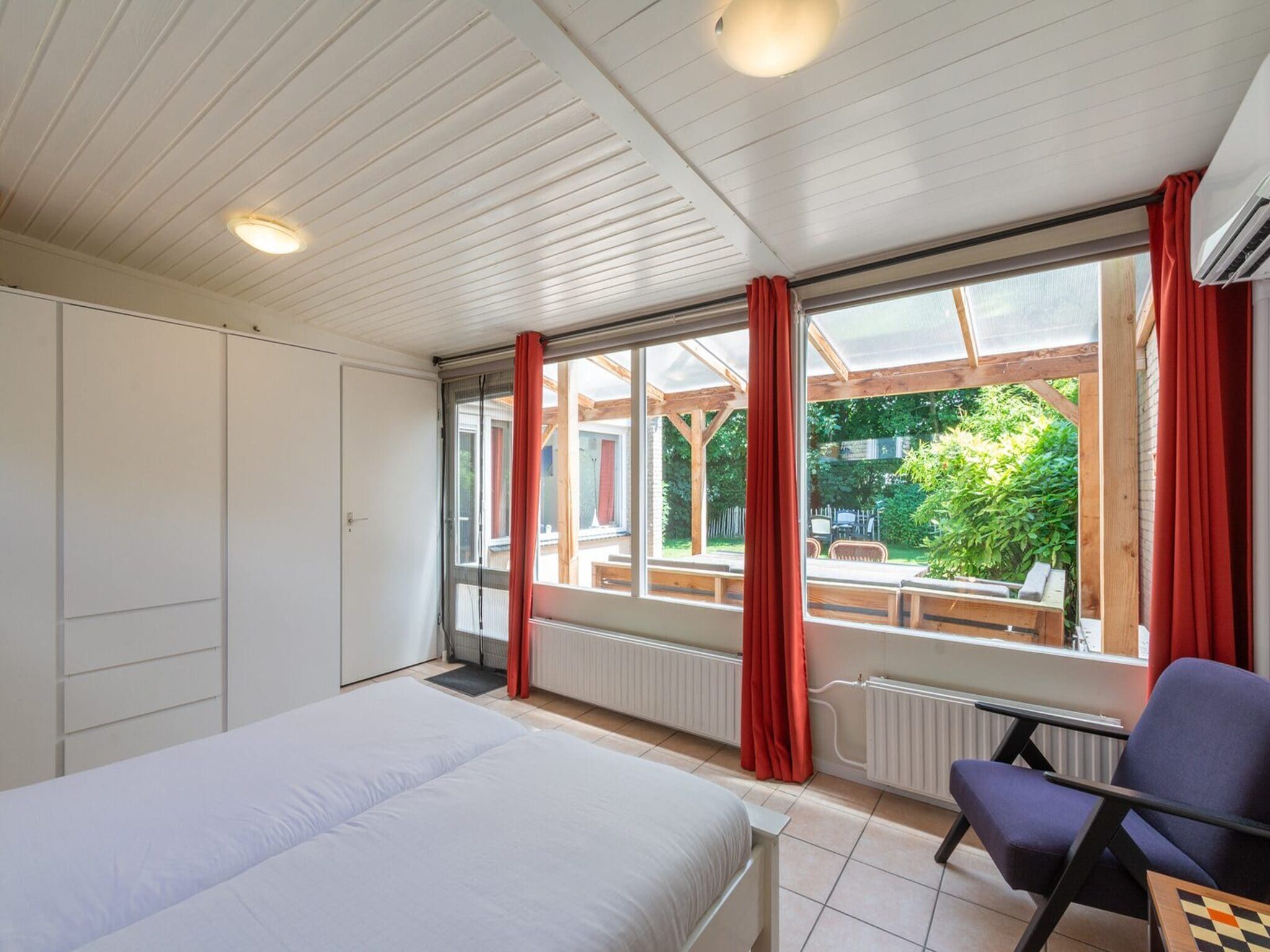 Een slaapkamer van Duinland 186 in Sint Maartenszee