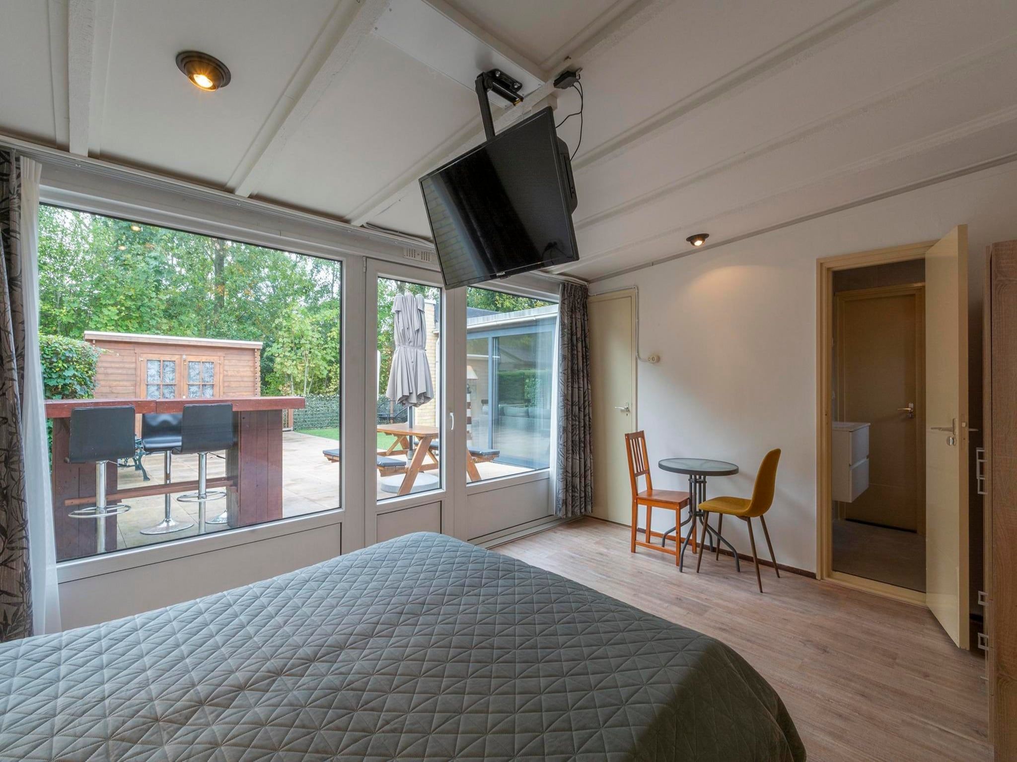 Een slaapkamer van Duinland 115 in Sint Maartenszee