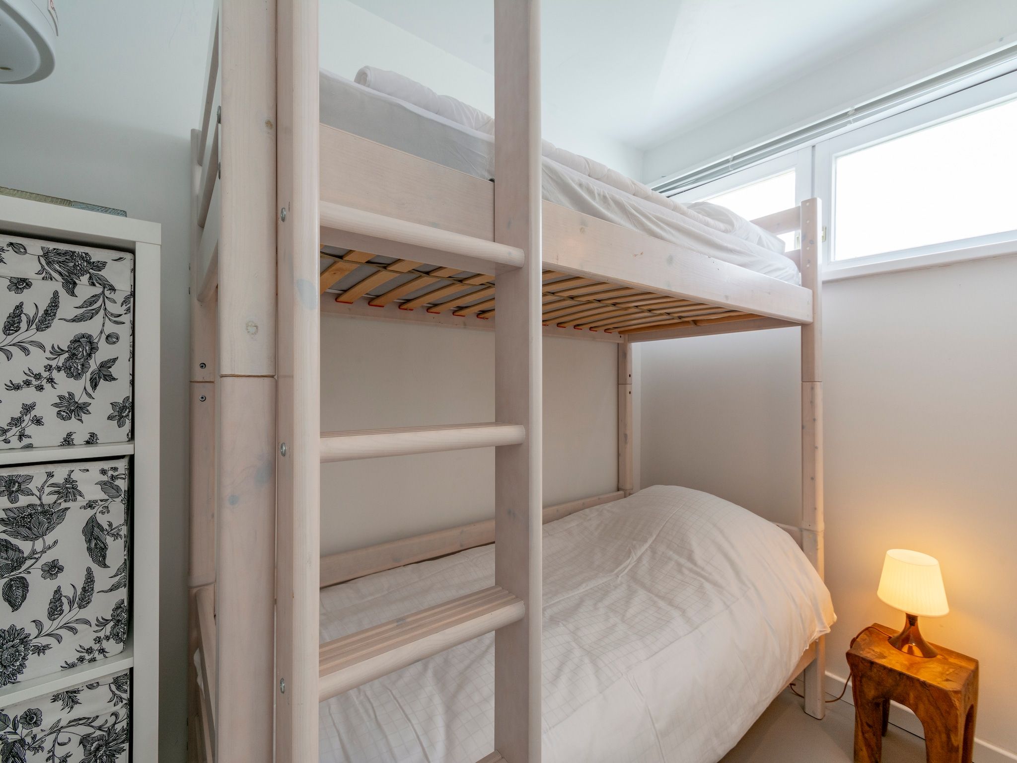 Een slaapkamer van Duinland 121 in Sint Maartenszee