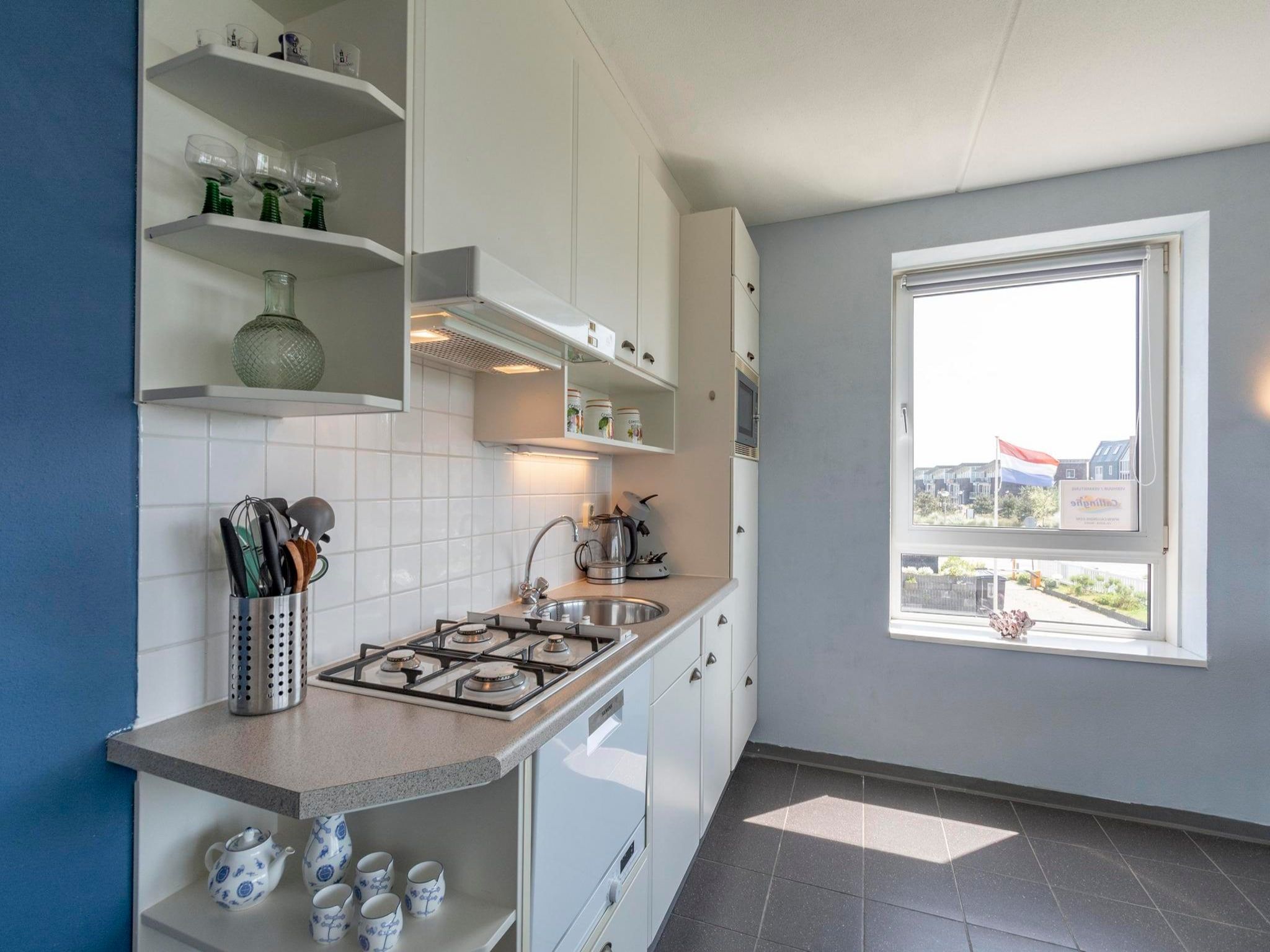 De keuken van Callantsduyne 21 in Callantsoog