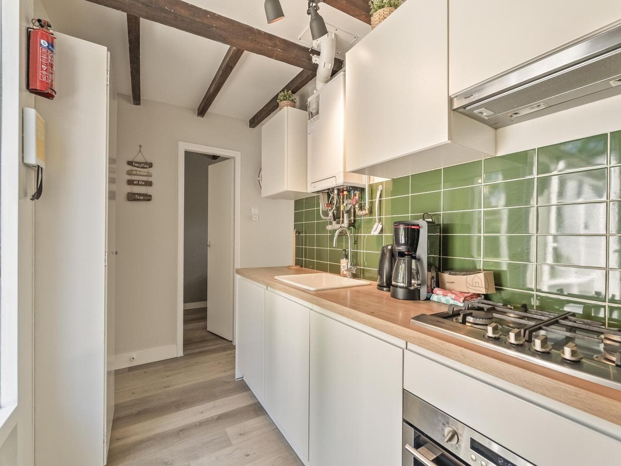 De keuken van Duinland 197 in Sint Maartenszee