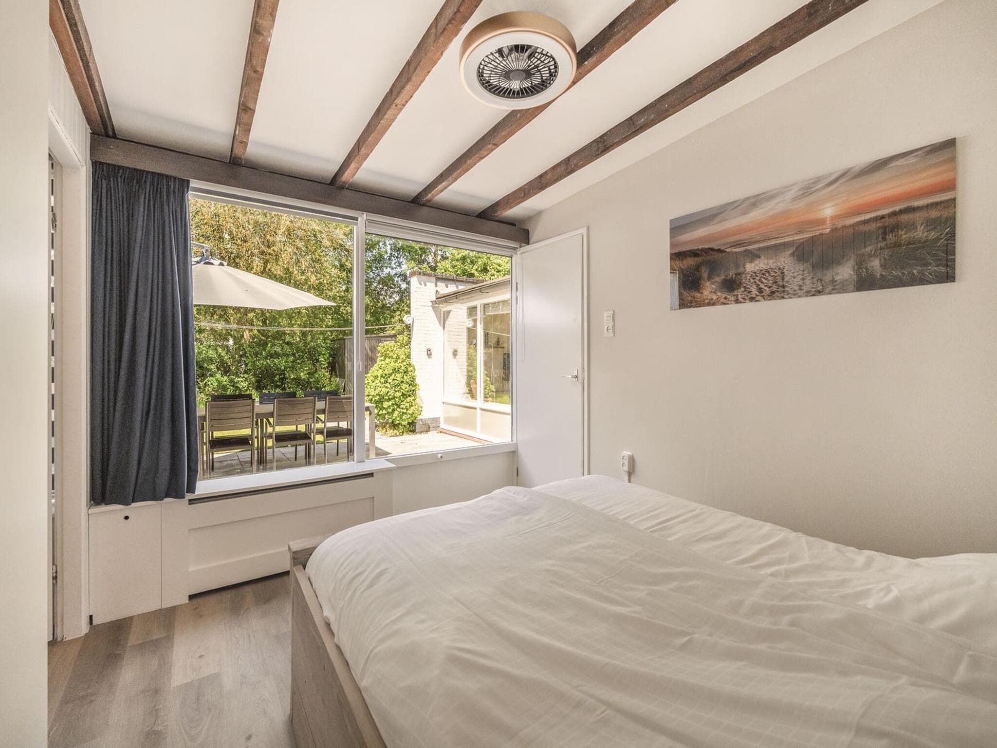 Een slaapkamer van Duinland 197 in Sint Maartenszee