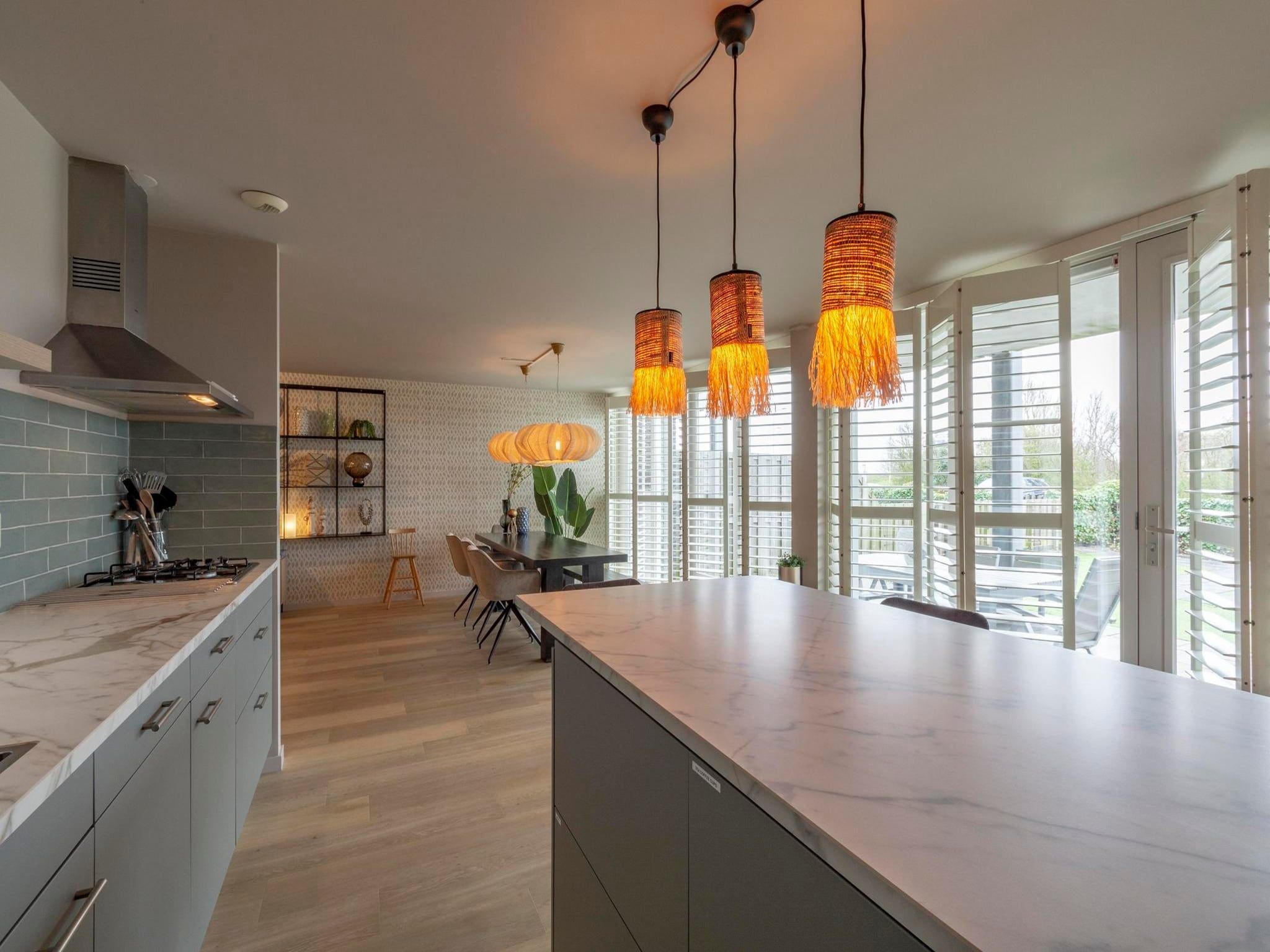 De keuken van Strandleven 006 in Groote Keeten