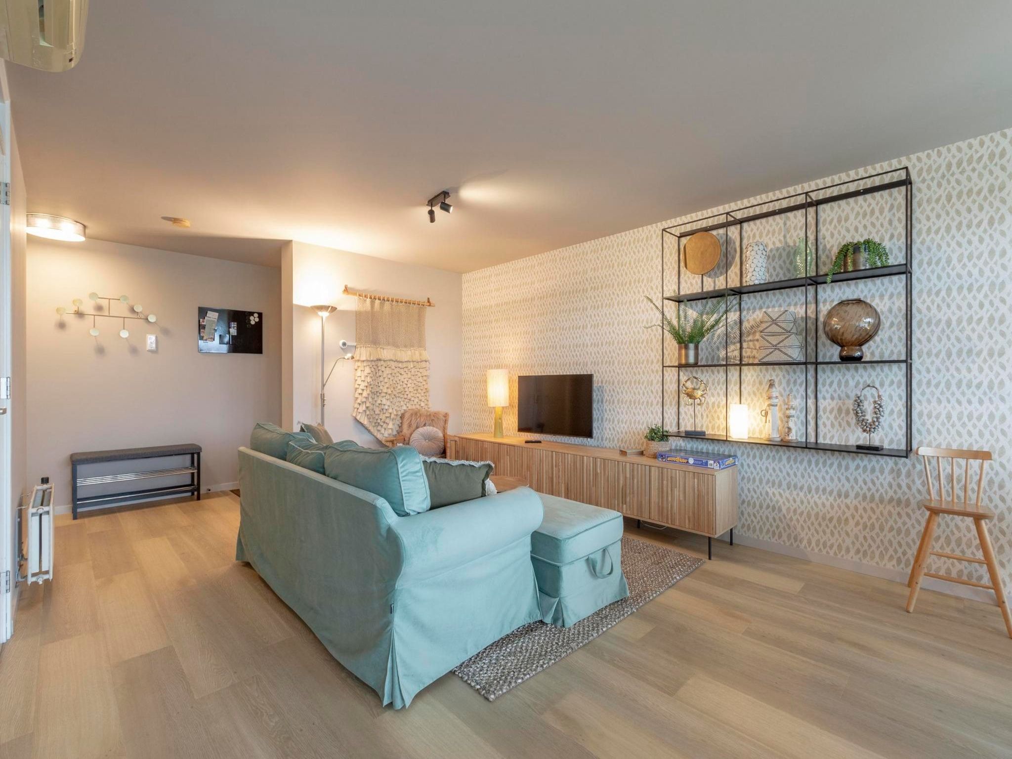 De woonkamer van Strandleven 006 in Groote Keeten