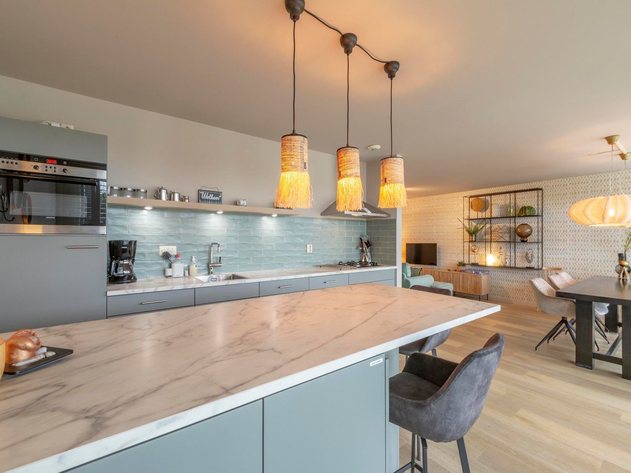 De keuken van Strandleven 006 in Groote Keeten