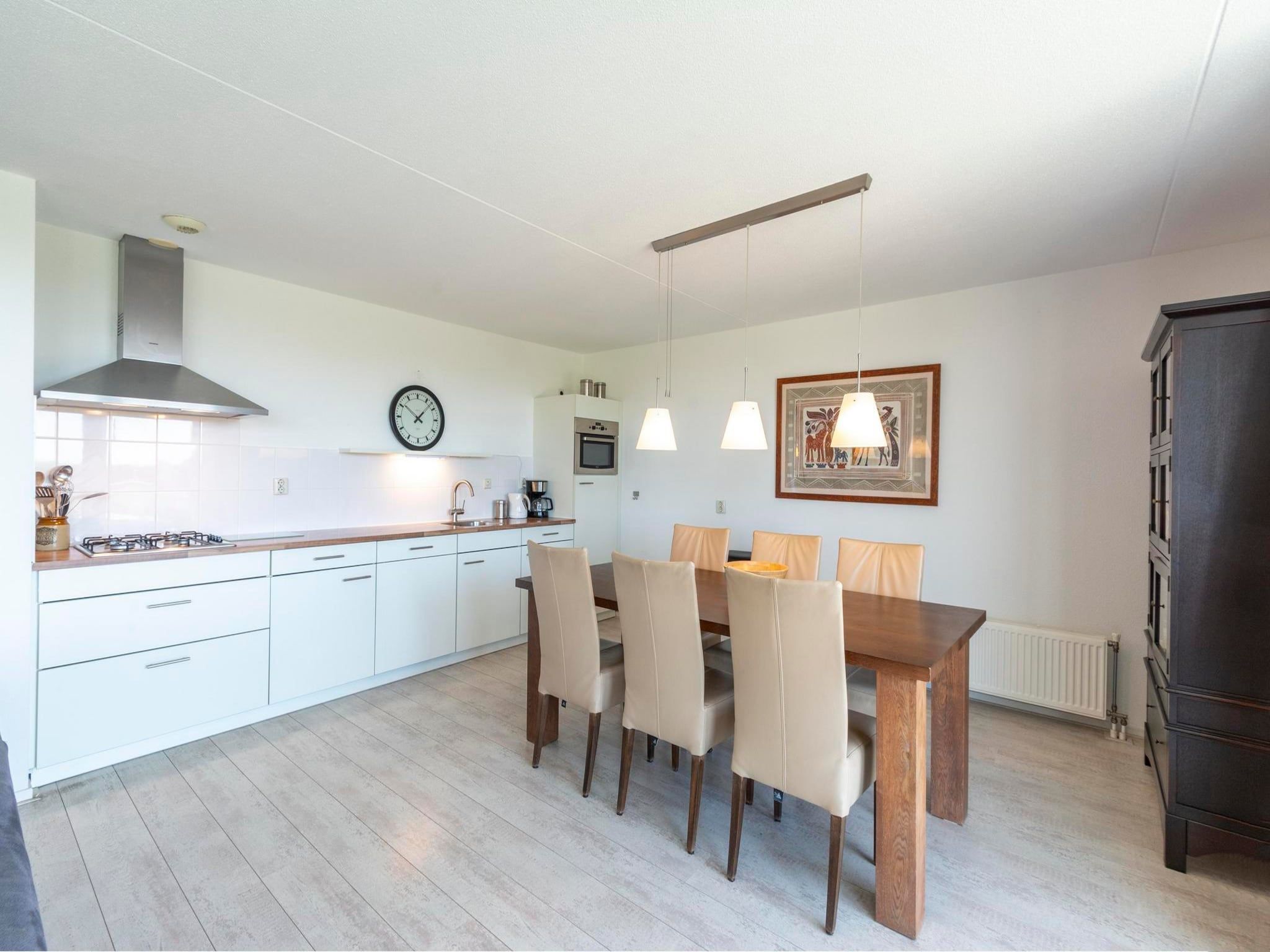 De keuken van Strandleven 103 in Groote Keeten