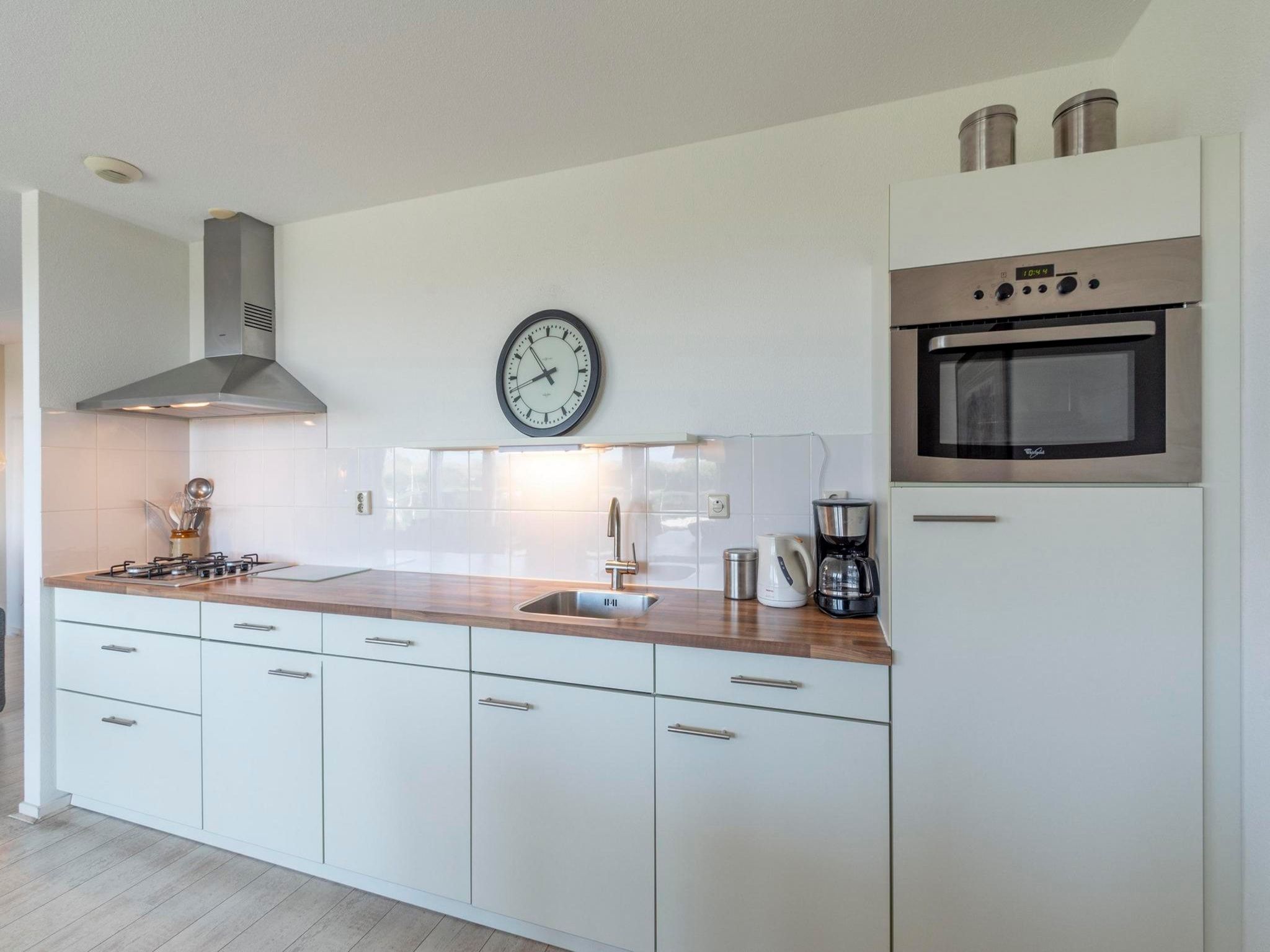 De keuken van Strandleven 103 in Groote Keeten
