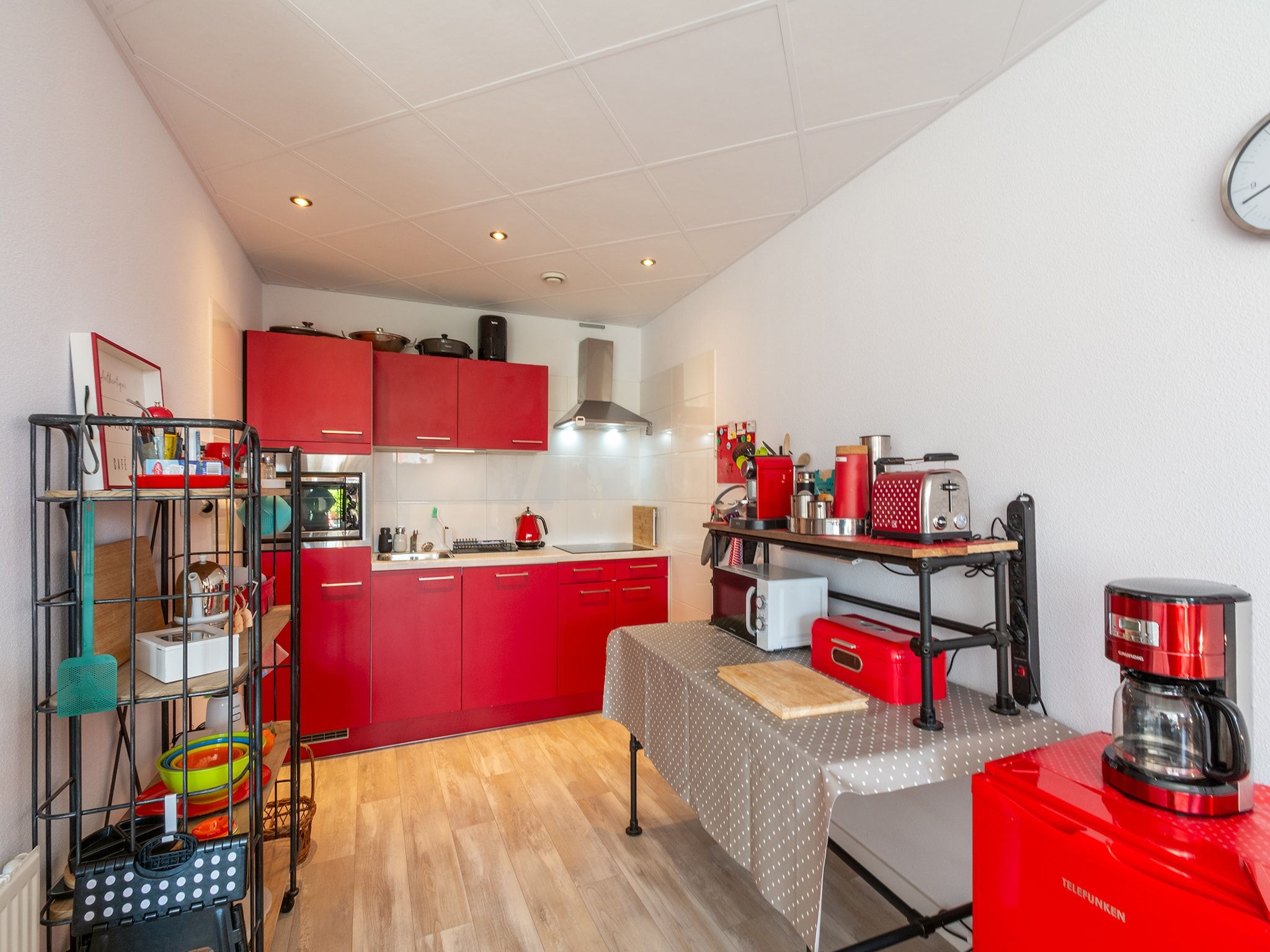 De keuken van Strandslag 103 in Julianadorp aan Zee