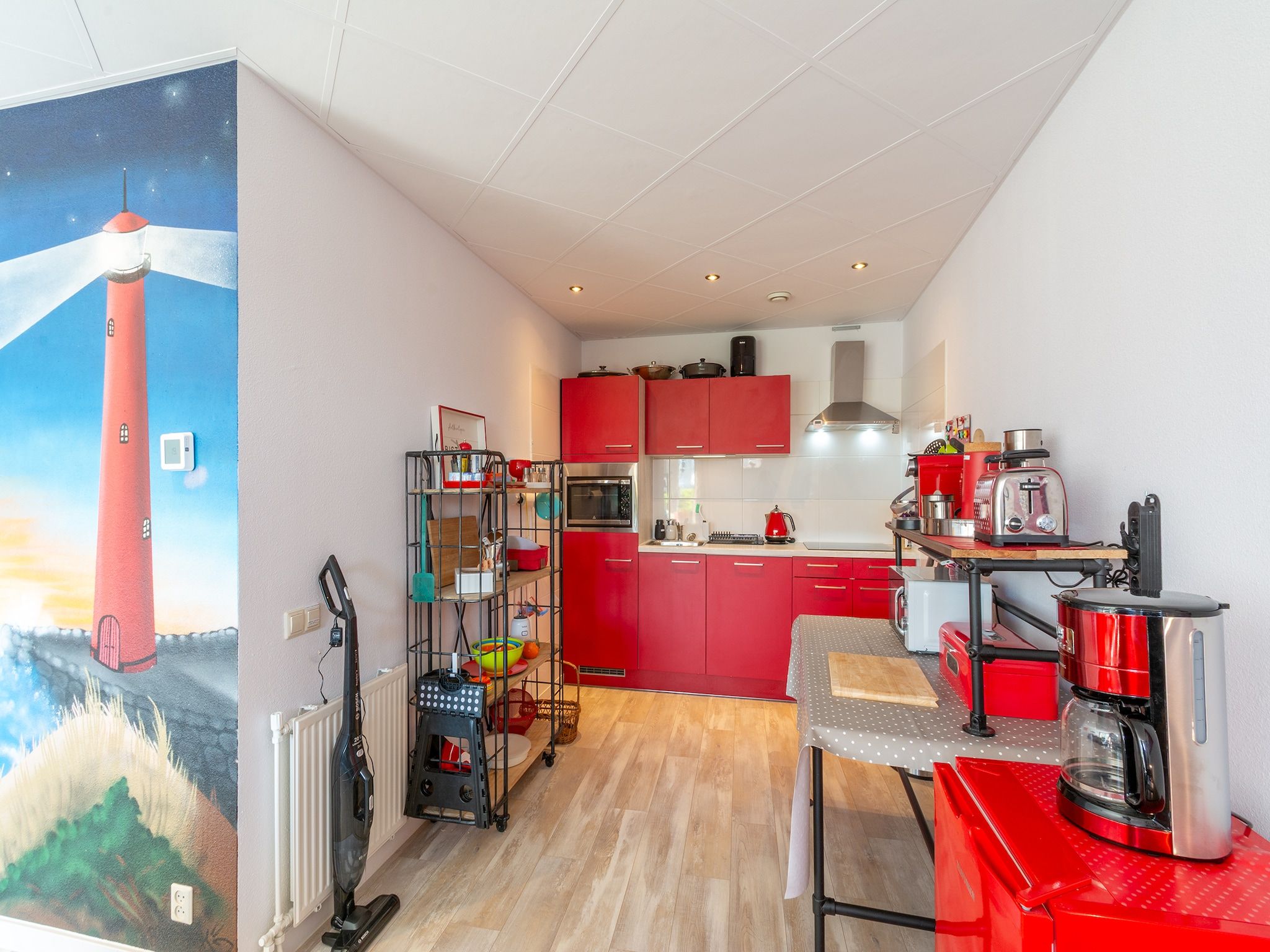 De keuken van Strandslag 103 in Julianadorp aan Zee
