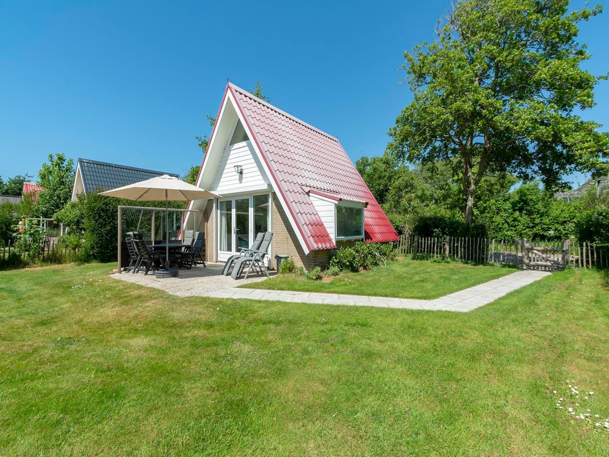 De buitenkant van Sandepark 66 in Callantsoog
