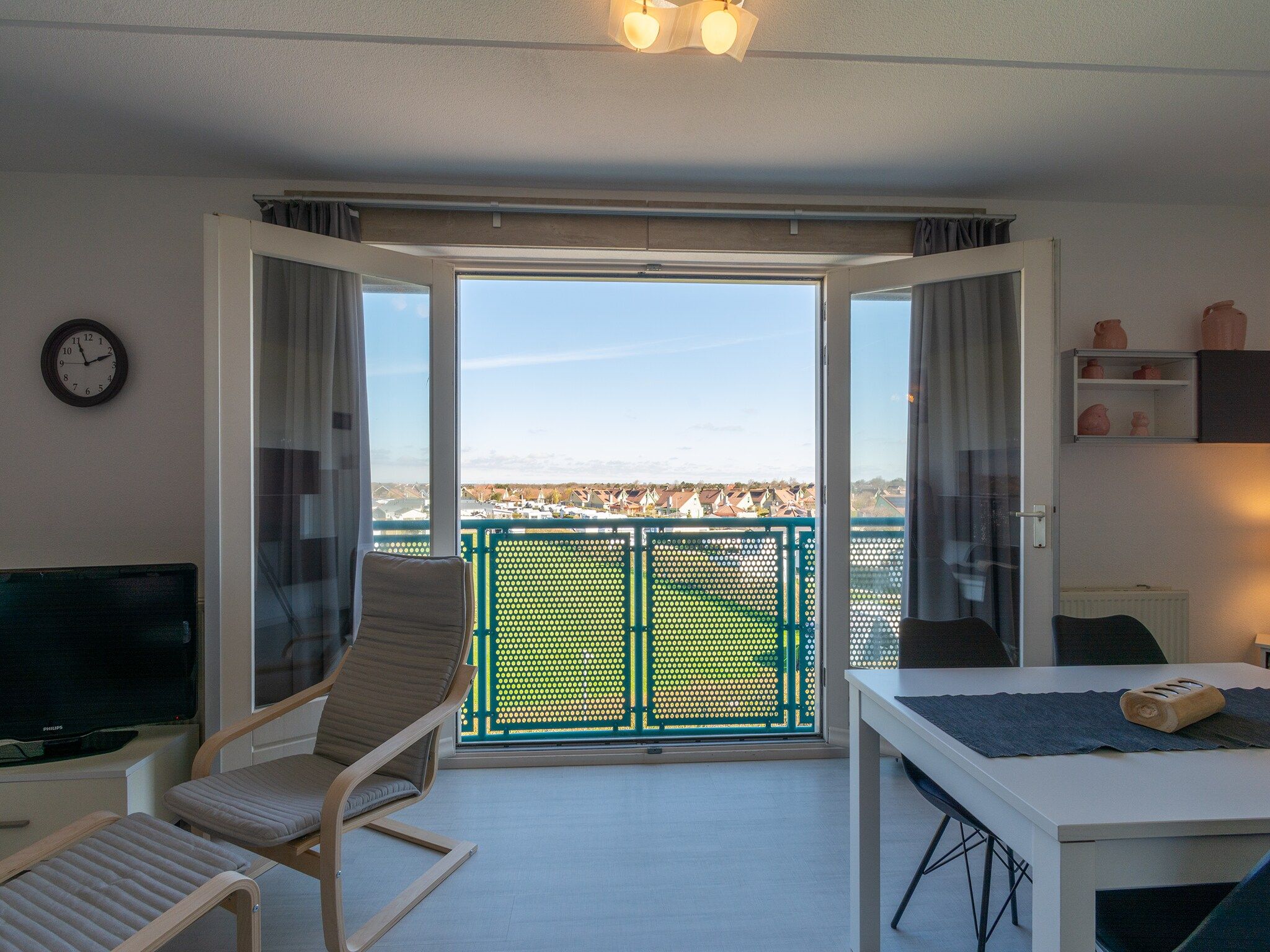 Het uitzicht vanaf Strandslag 195 in Julianadorp aan Zee