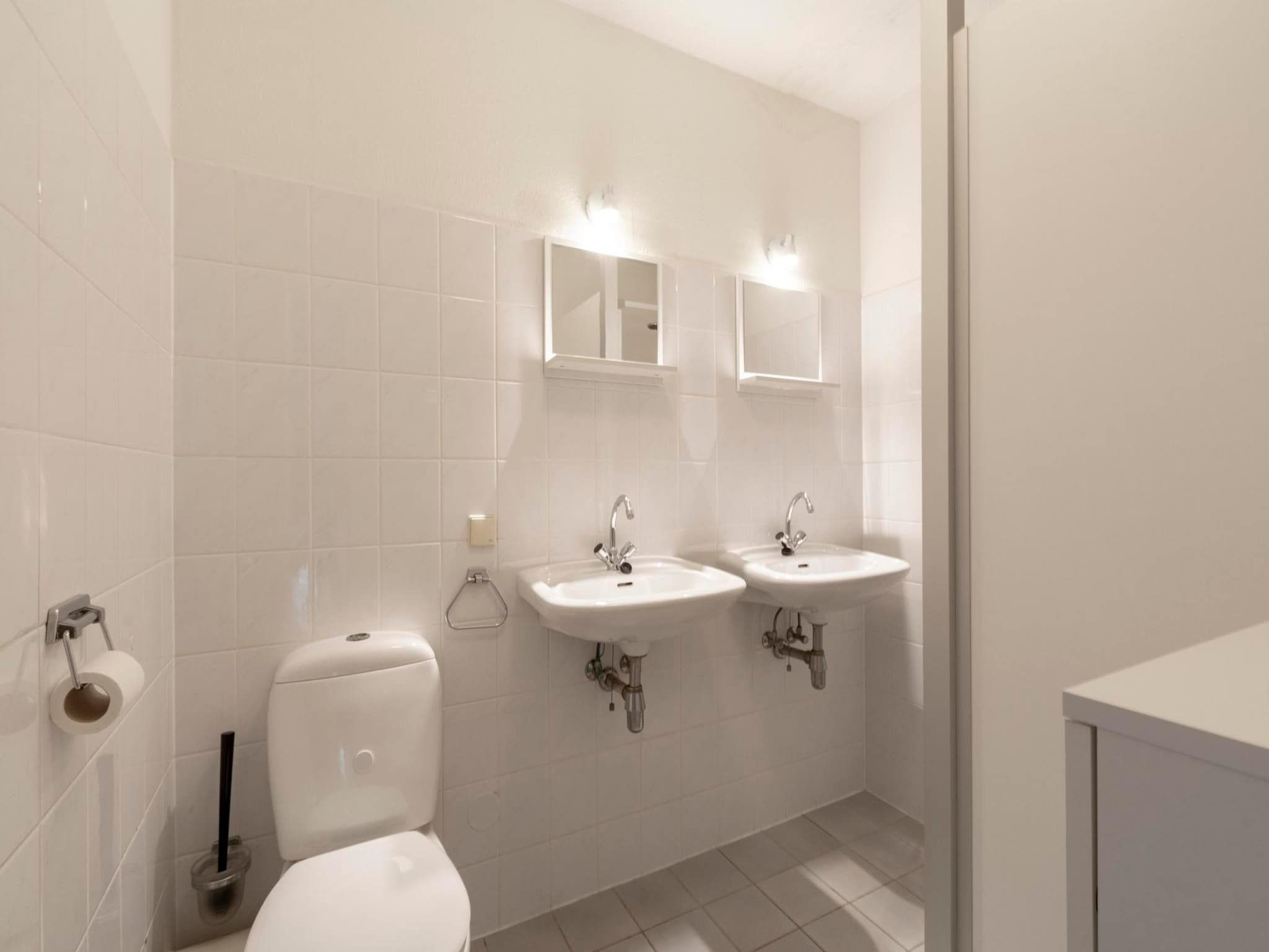 De badkamer van Beach Appartement 11 in Callantsoog