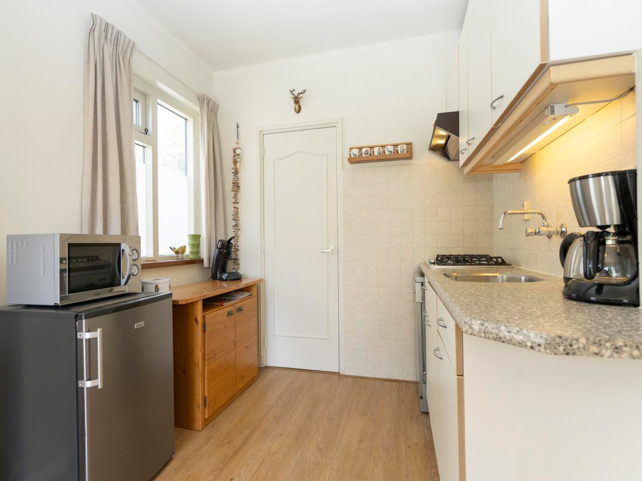 De keuken van Strandhuys Alikruik in De Koog