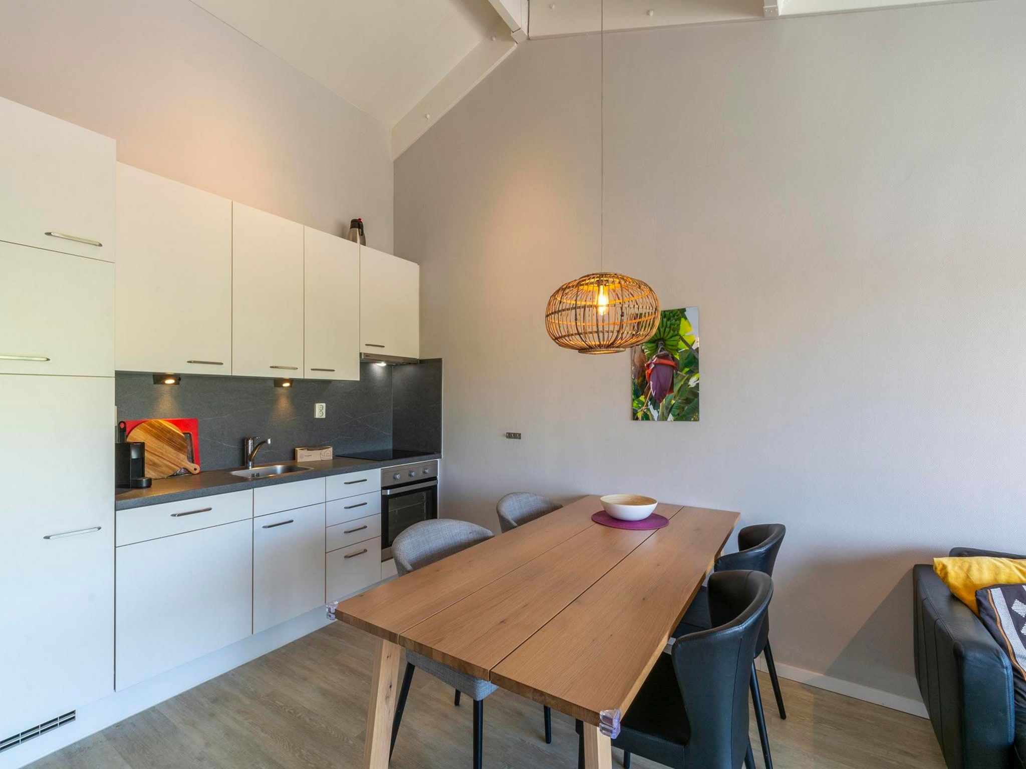 De eetkamer van Beach Appartement 35 in Callantsoog