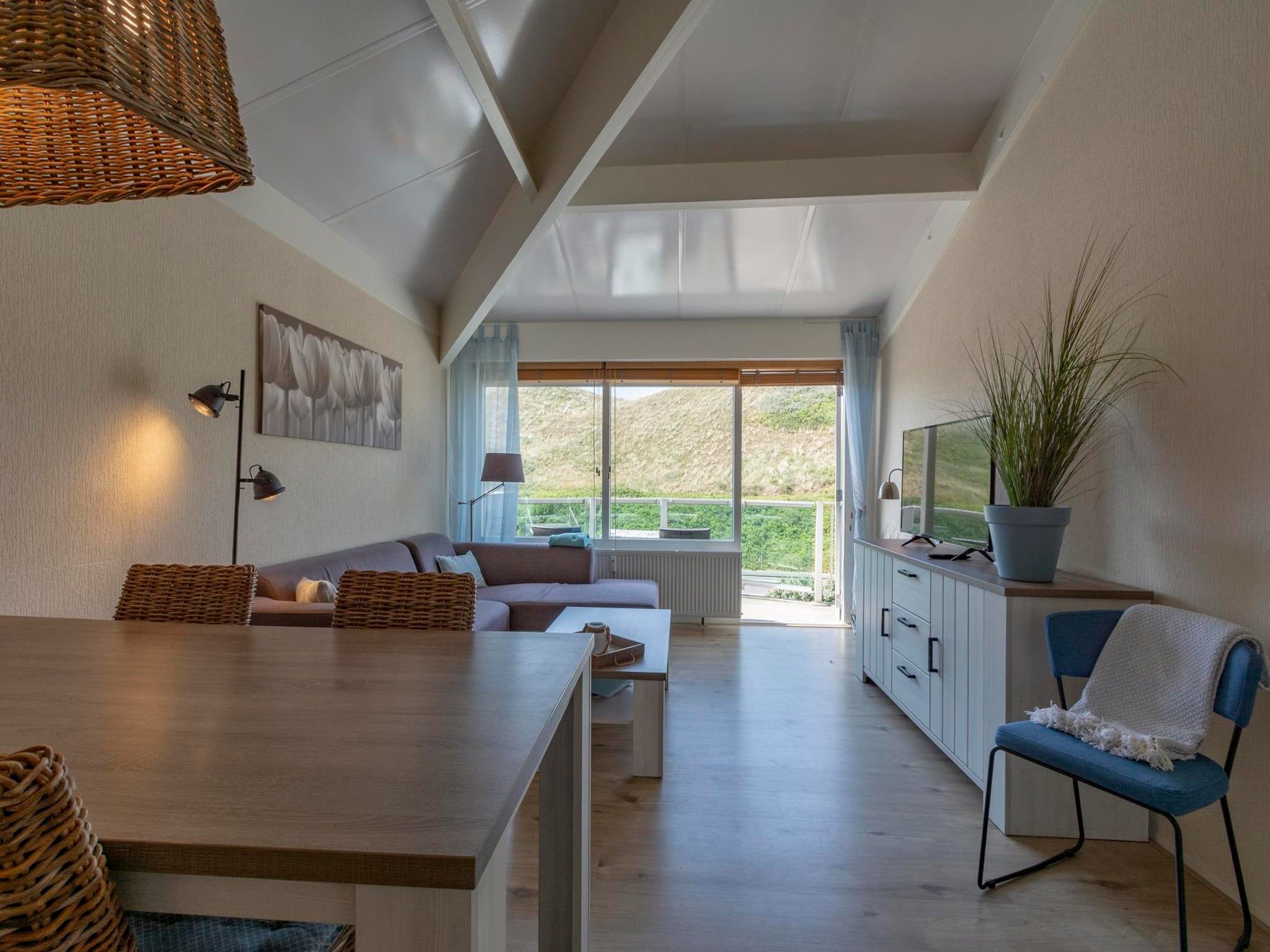 De eetkamer van Beach Appartement 41 in Callantsoog