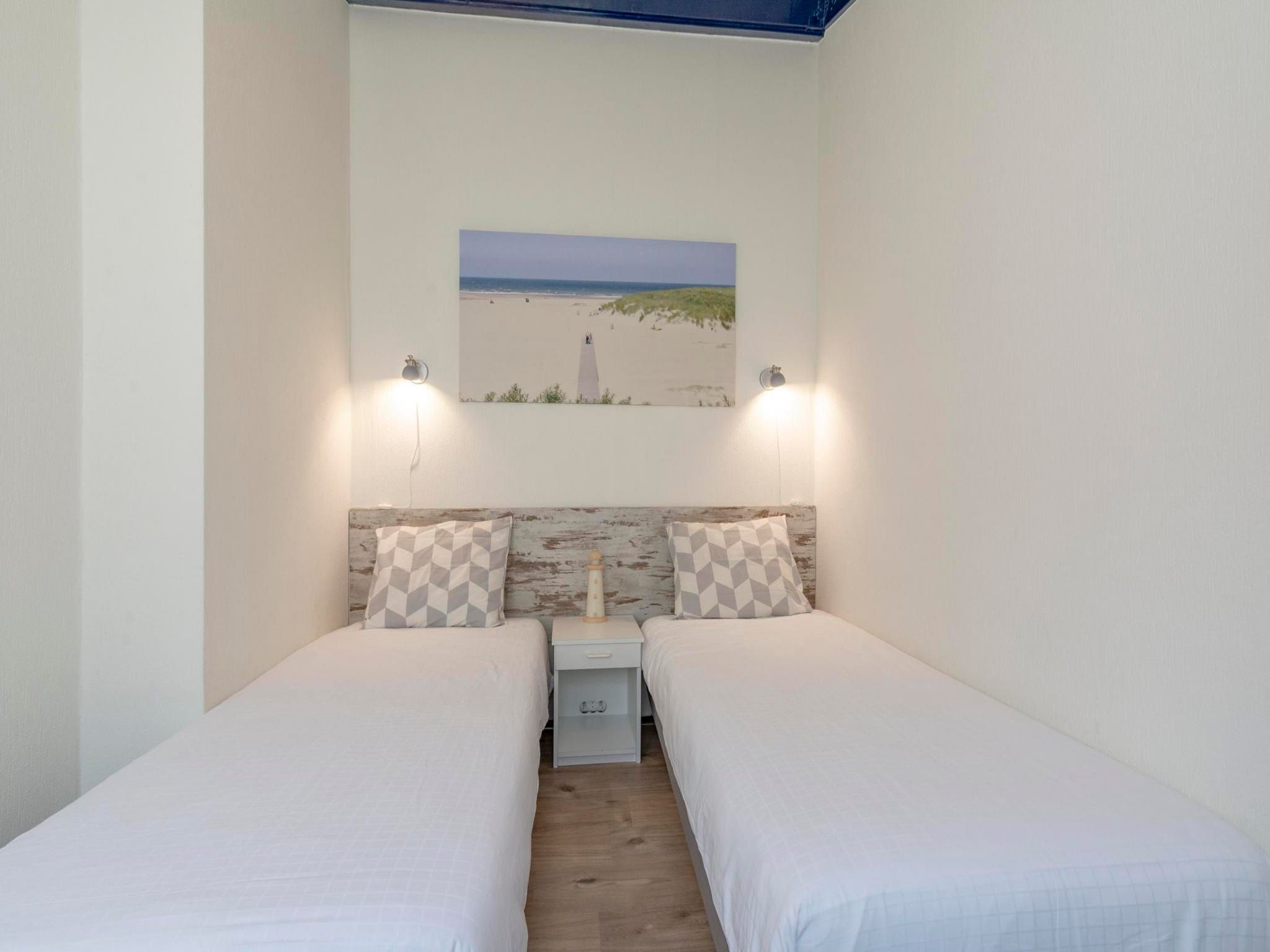 Een slaapkamer van Beach Appartement 41 in Callantsoog