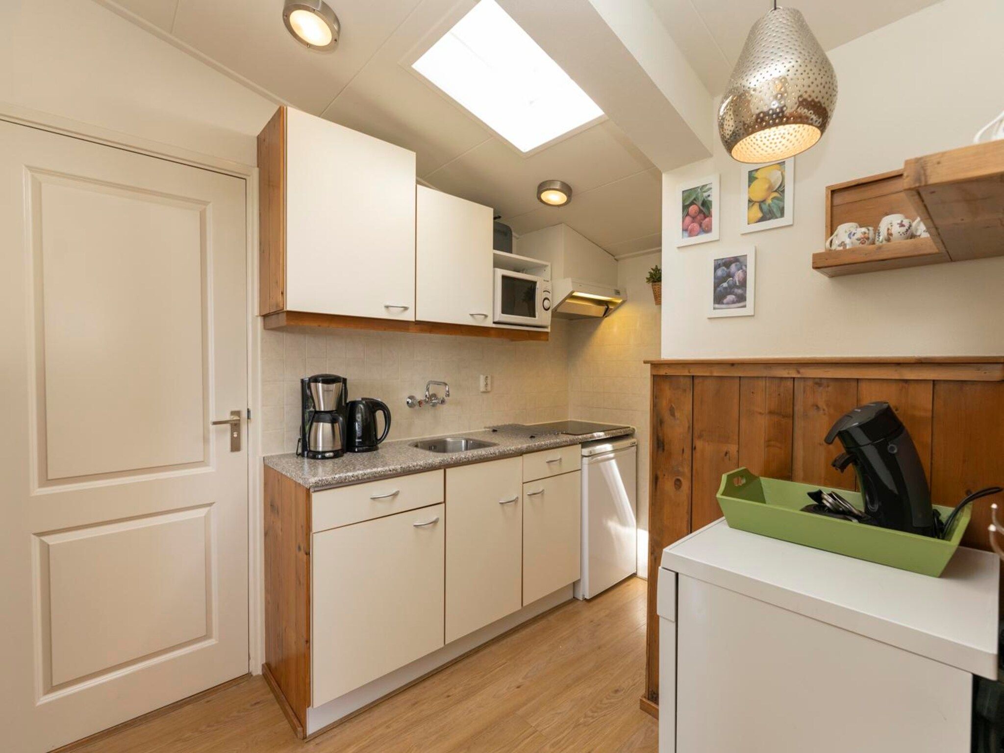De keuken van Strandhuys Mossel in De Koog