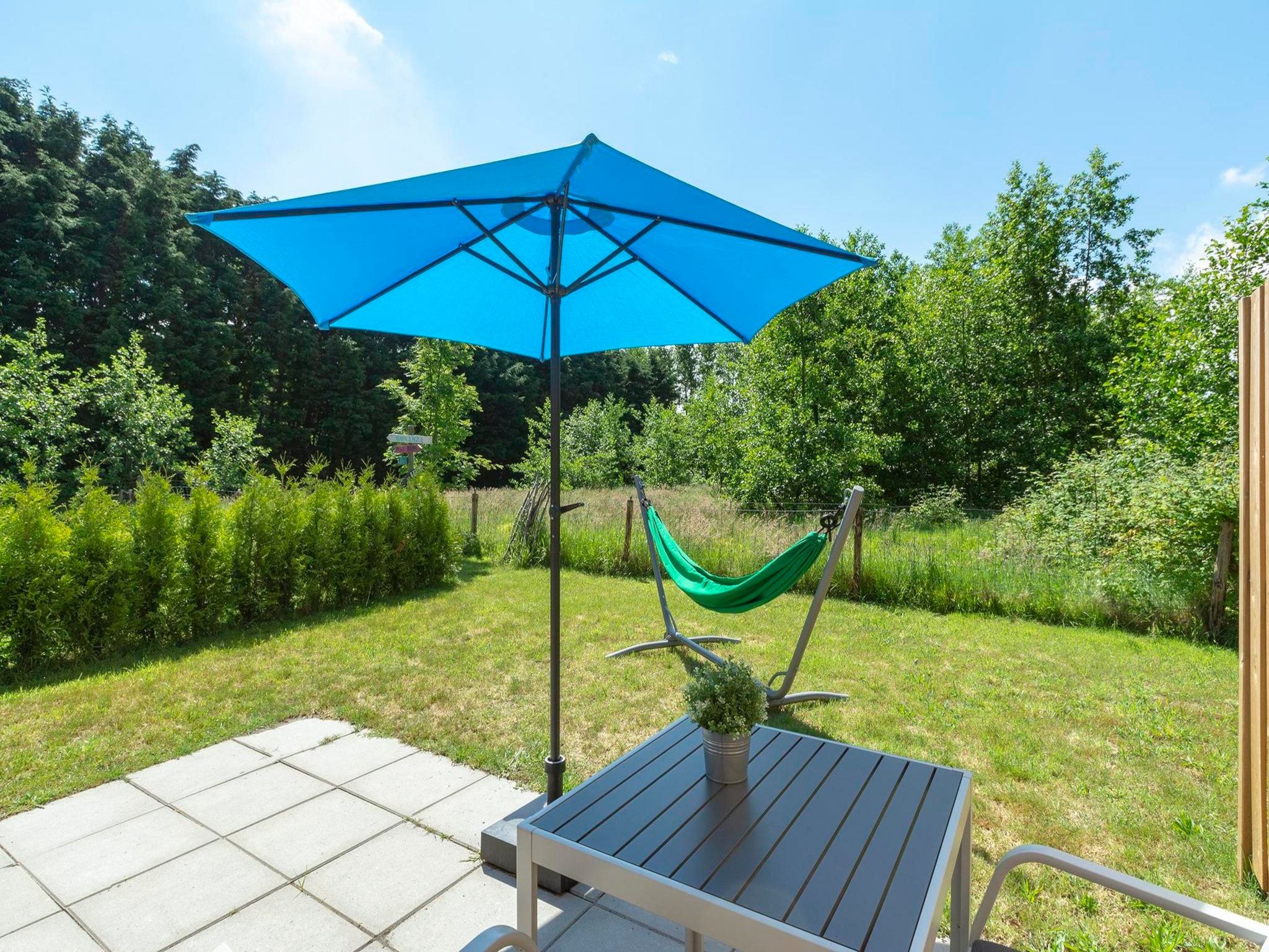 De tuin van Beach Studio Texel in De Koog