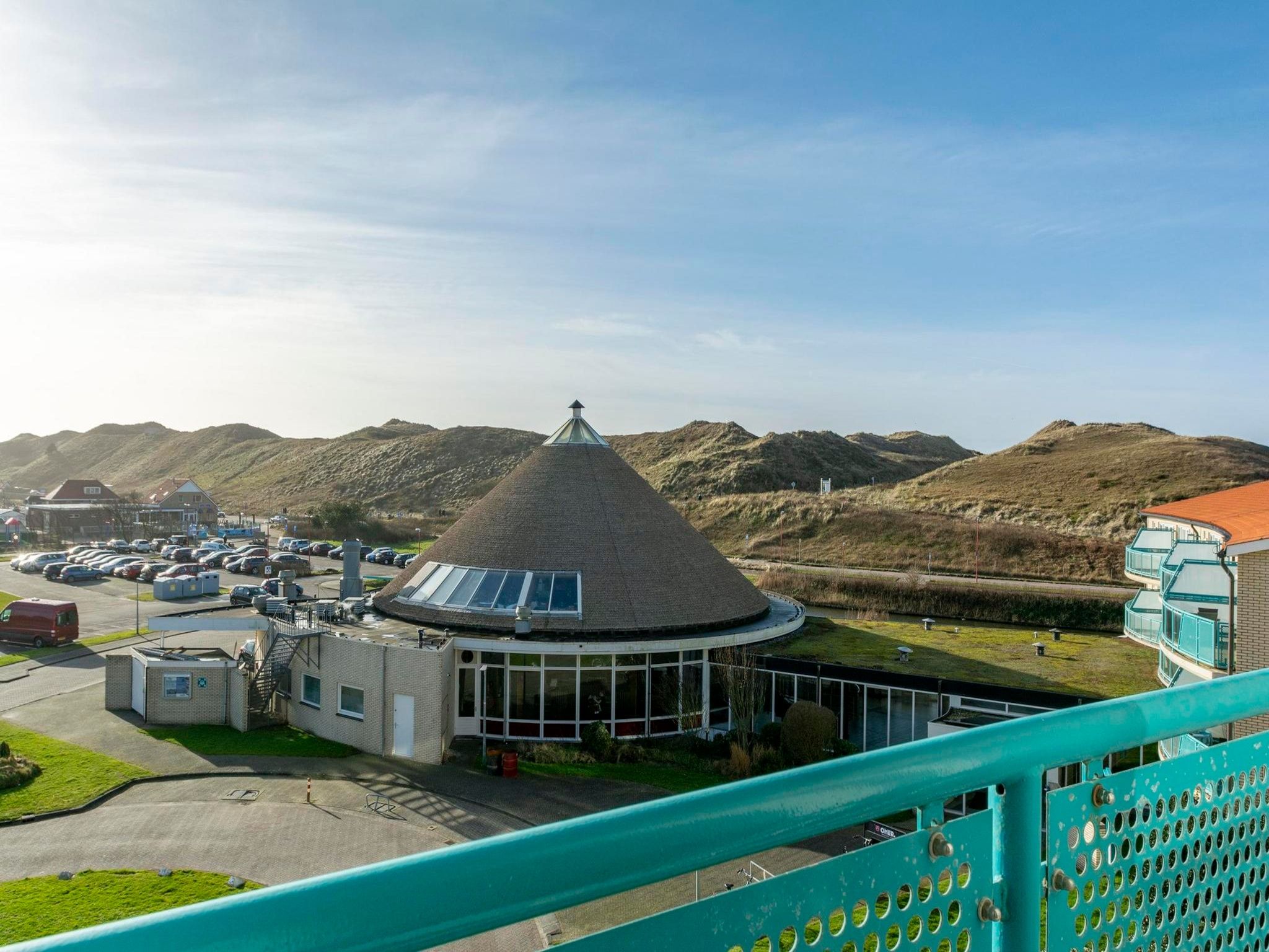 Het uitzicht vanaf Strandslag 217 in Julianadorp aan Zee