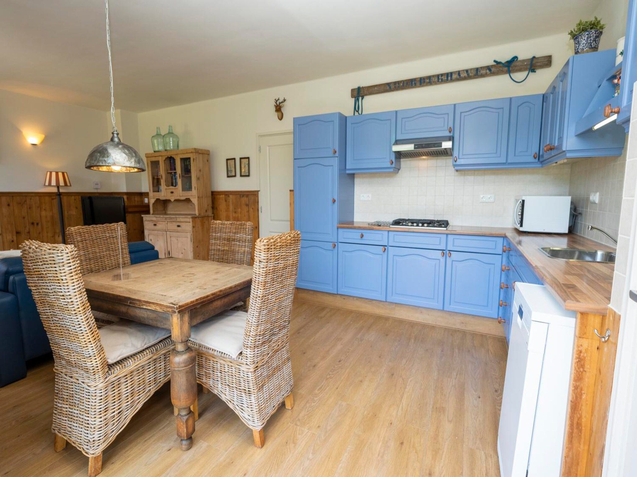 De keuken van Strandhuys Schelp in De Koog