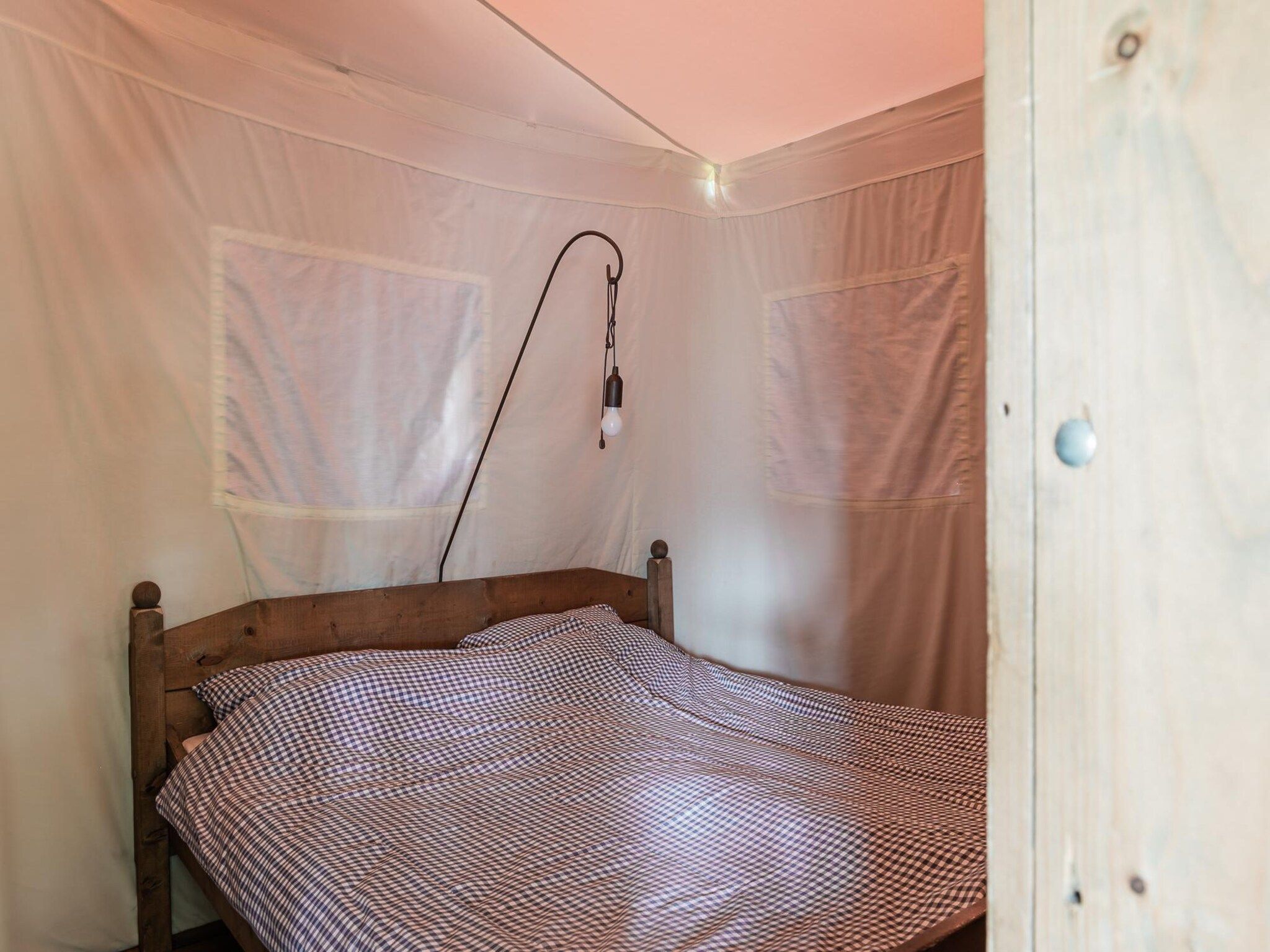 Een slaapkamer van Duynlodge - Duynpark in Callantsoog